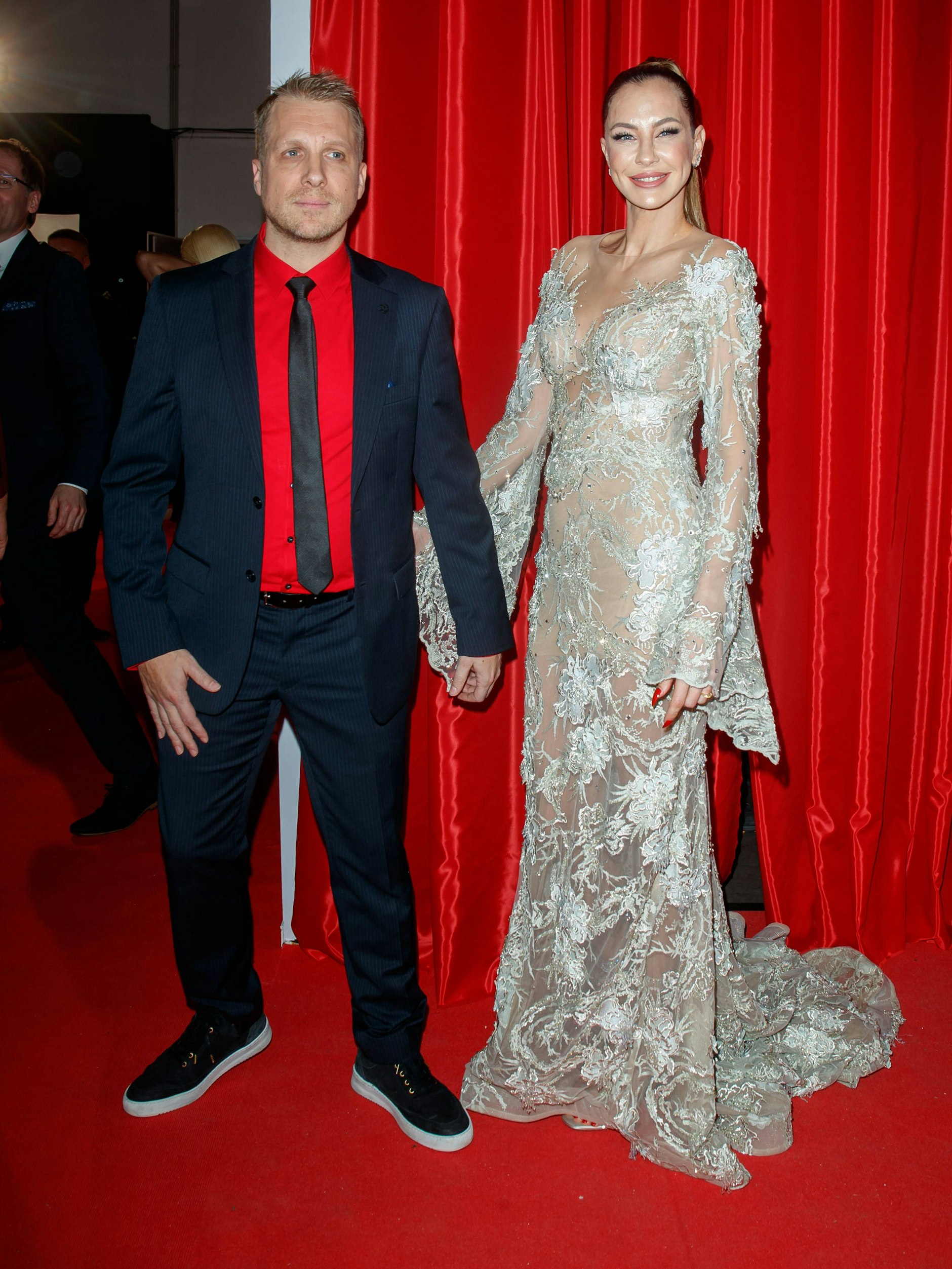 Oliver Pocher und Alessandra Meyer-Wölden bei „Ein Herz für Kinder“ 2023