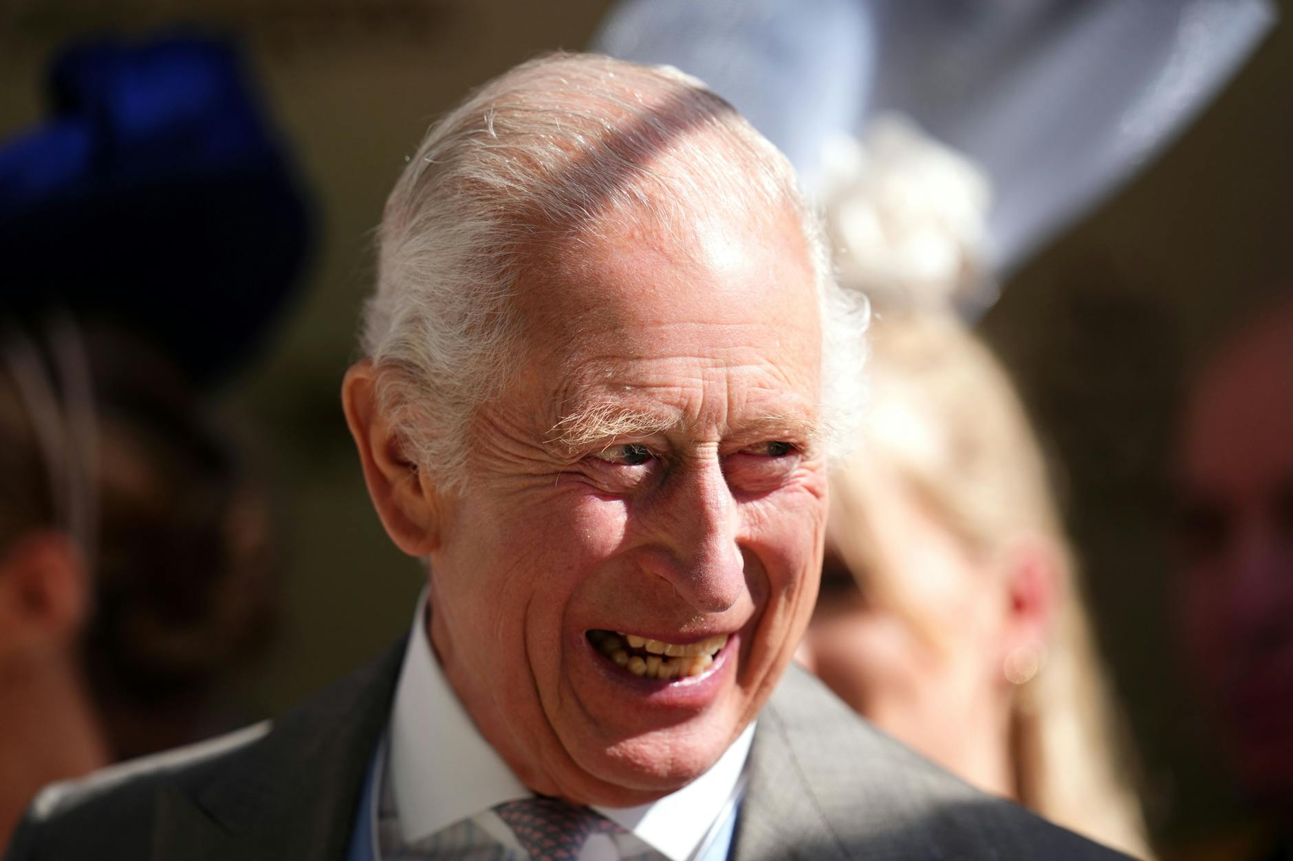 König Charles hat bei seinen Finanzen gut lachen.