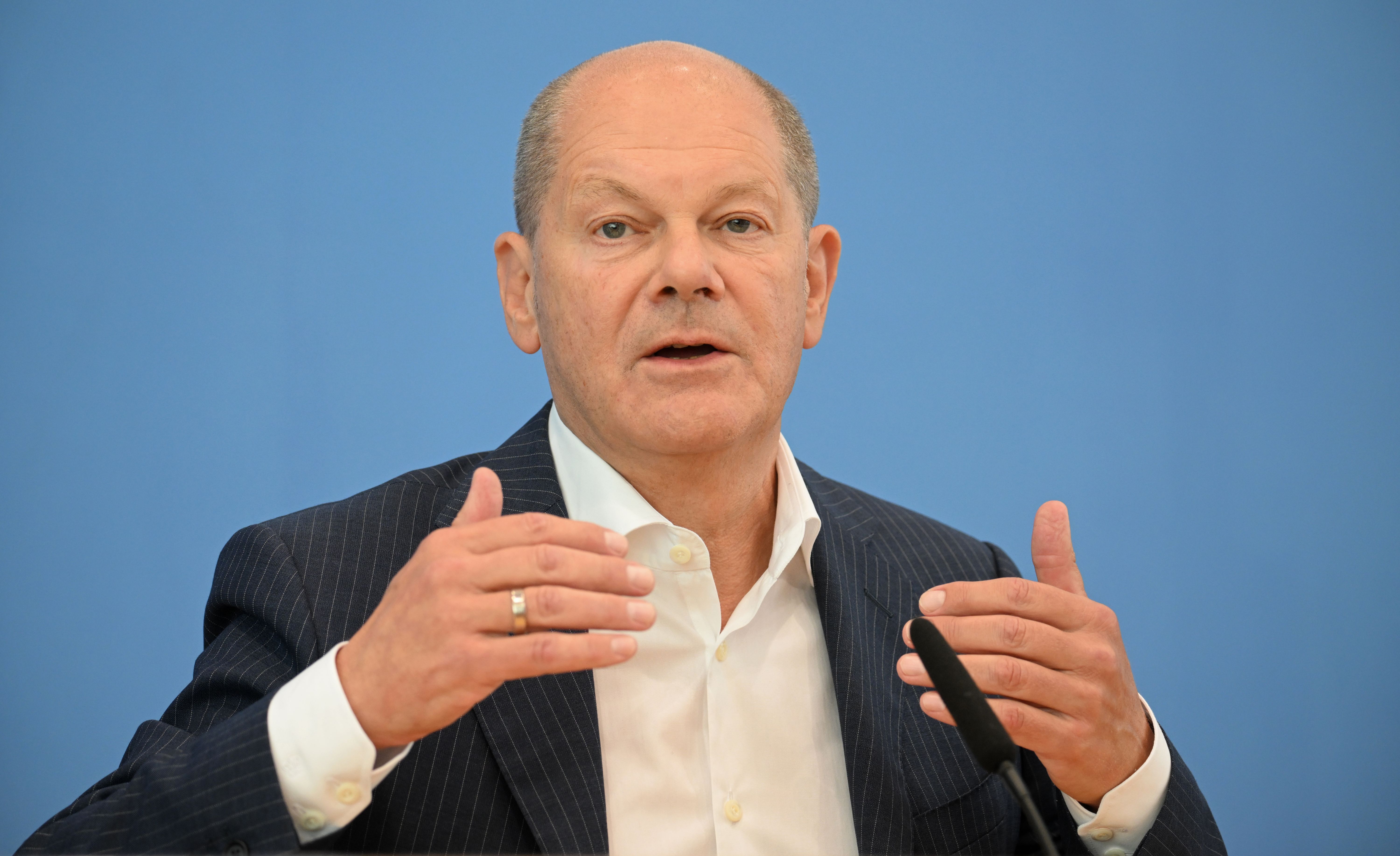 Kanzler Olaf Scholz spricht auf letzter Pressekonferenz vor der Sommerpause – Stream