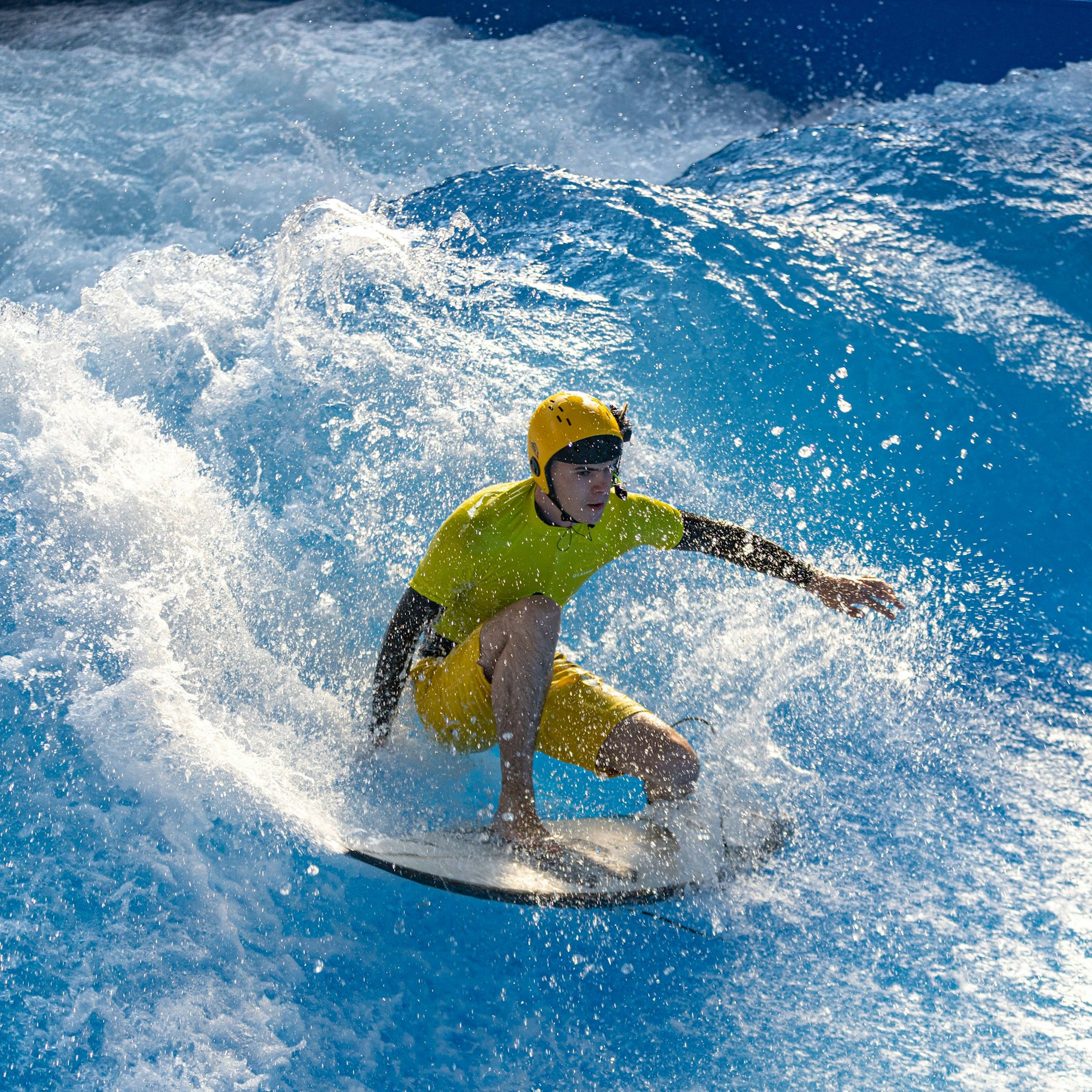 Faszinierend! Der 18-jährige blinde Surfer Ben Neumann in Aktion.