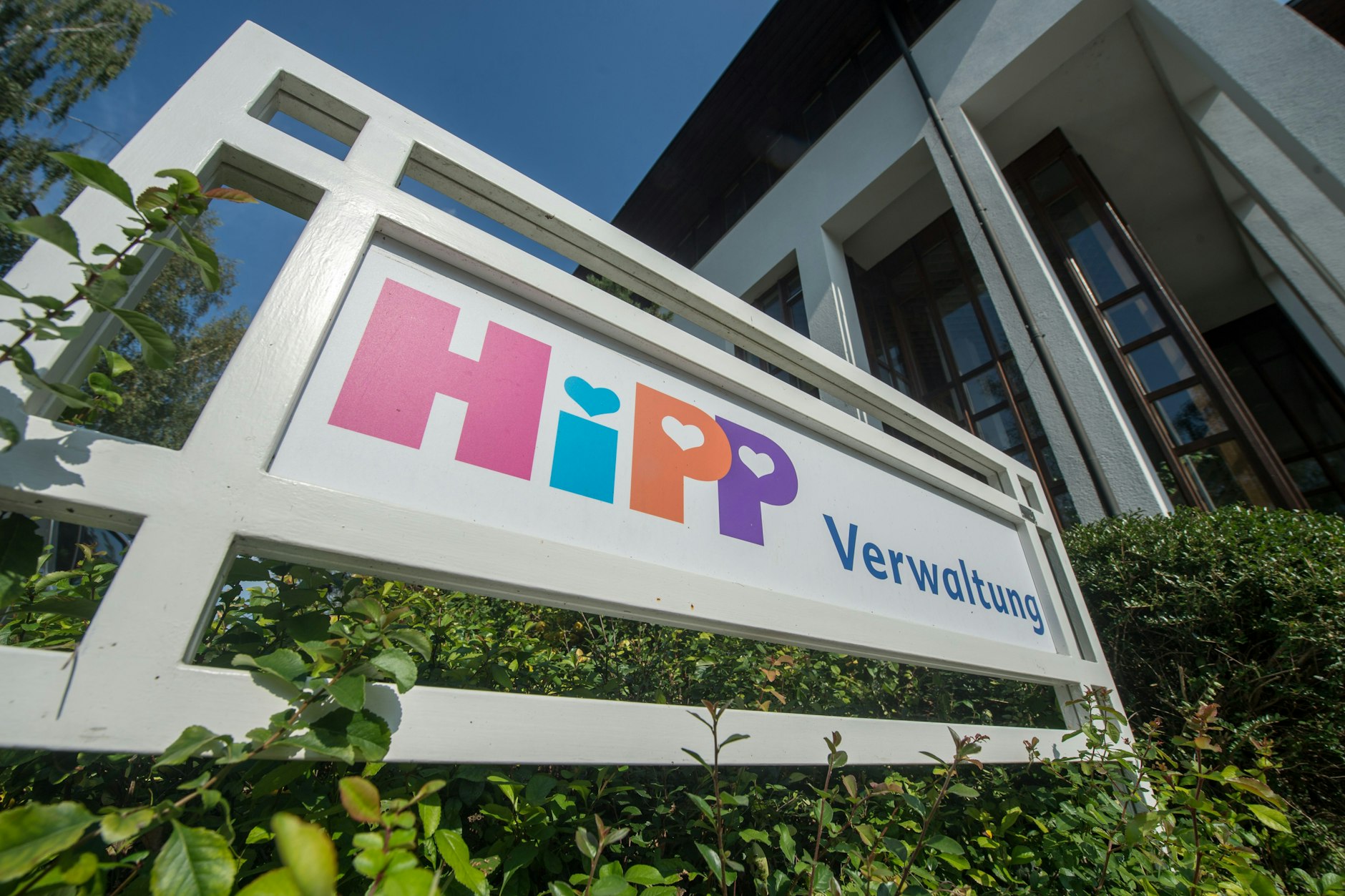 Rückruf von Babynahrung: Die Firmenzentrale des Lebensmittelherstellers Hipp. 