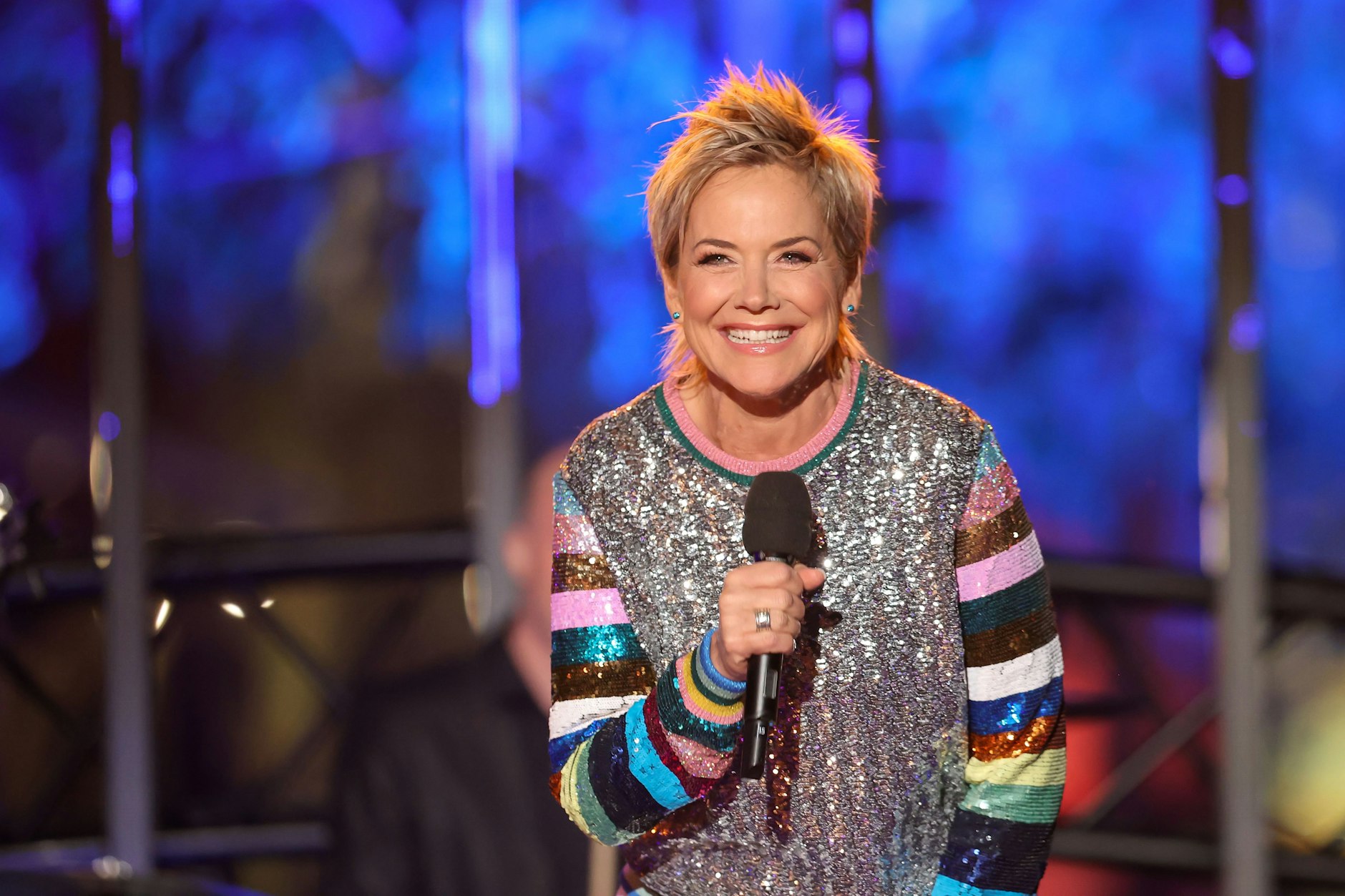 Die deutsche Schlagersängerin, Fernsehmoderatorin und Schauspielerin Inka Bause