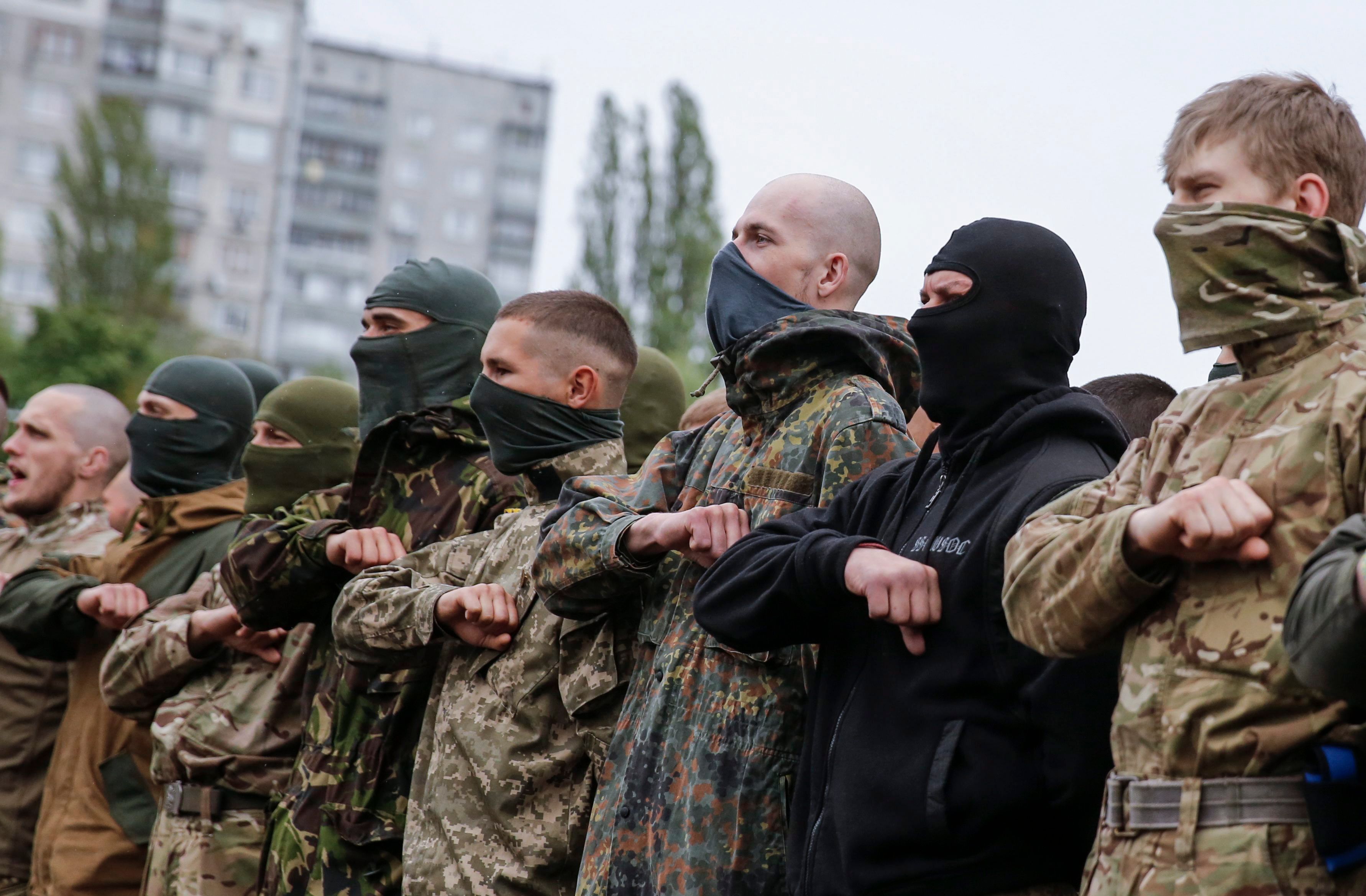 Image - Asow-Brigade in Berlin-Treptow: Ukraine-Militärs sagen Werbetermin ab