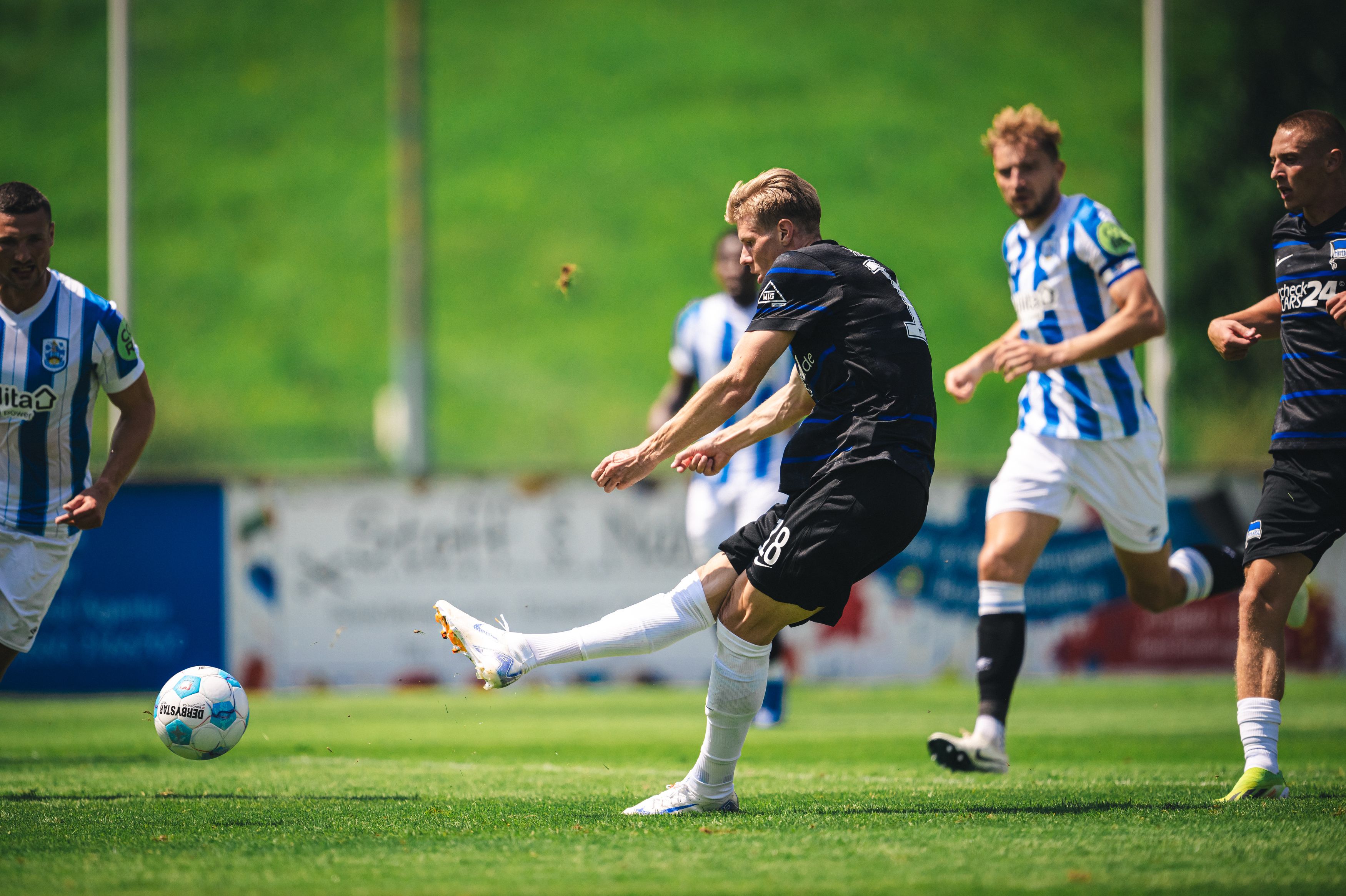 Hertha BSC im Test-Marathon: B-Elf verliert, A-Elf verschenkt den Sieg