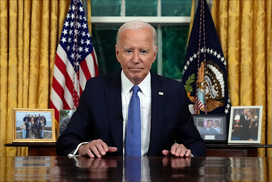 Joe Biden hat sich öffentlich zu seinem Rückzug aus dem Präsidentschaftsrennen geäußert.