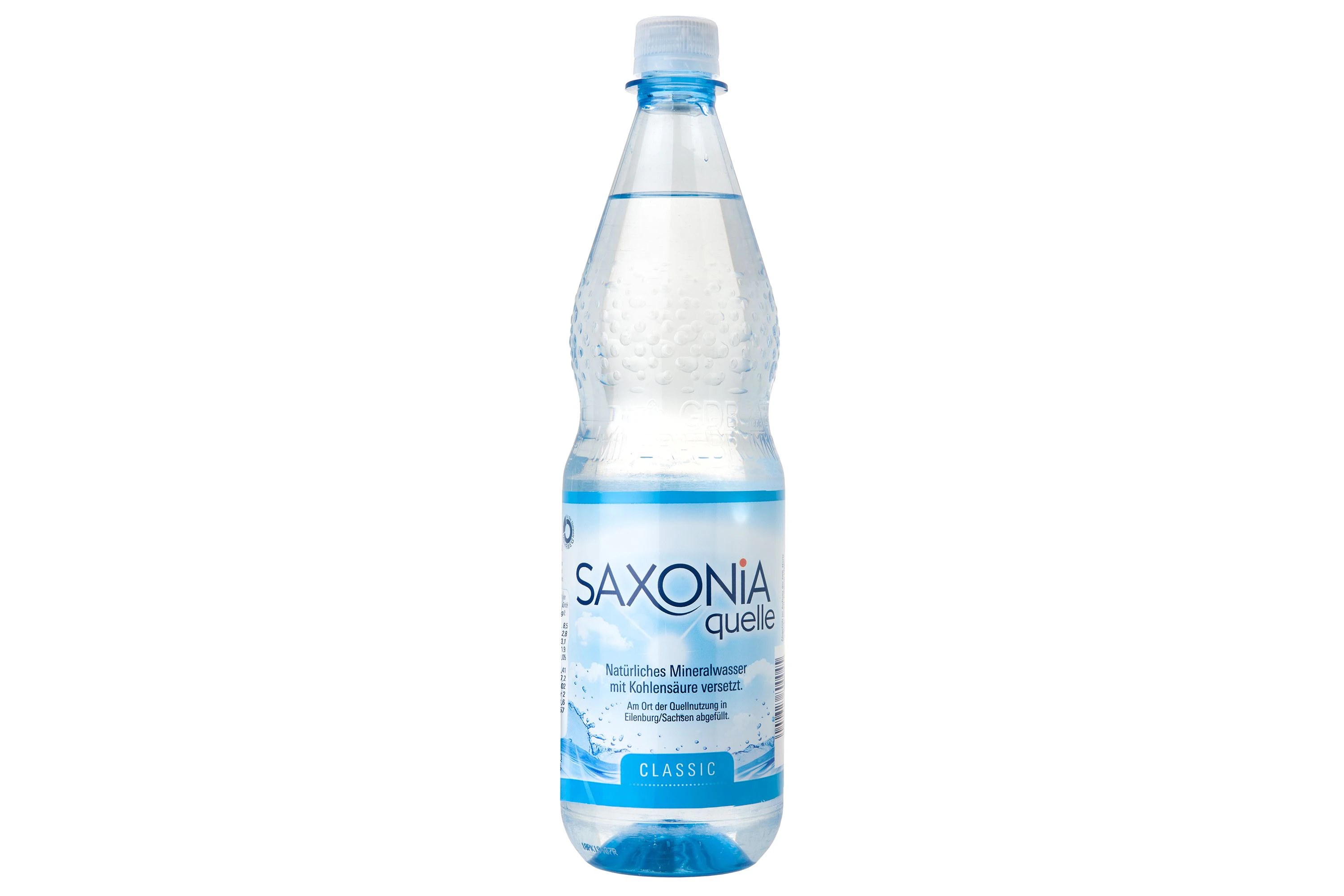 Zum Testsieger erklärt Stiftung Warentest die Saxonia Quelle aus 
              Sachsen (32 Cent pro Liter). (