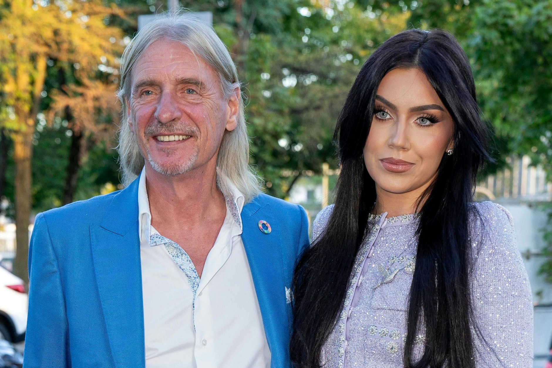 Frank Otto und Nathalie Volk bei einem Event in München im September 2023