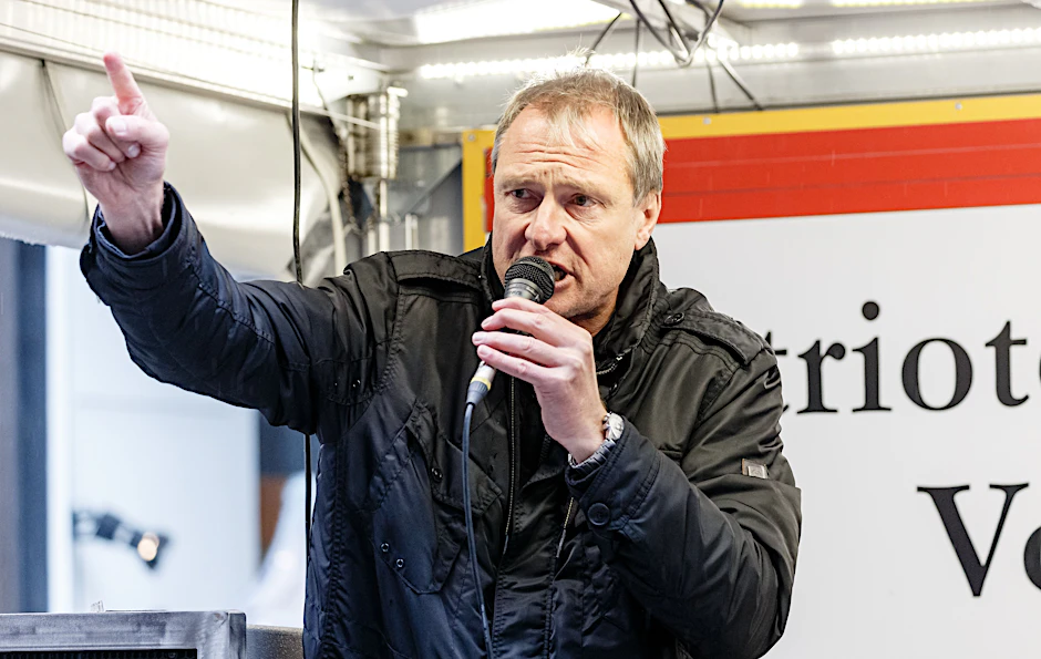 Islamkritiker Michael Stürzenberger wurde bei dem Messerangriff in Mannheim schwer verletzt.