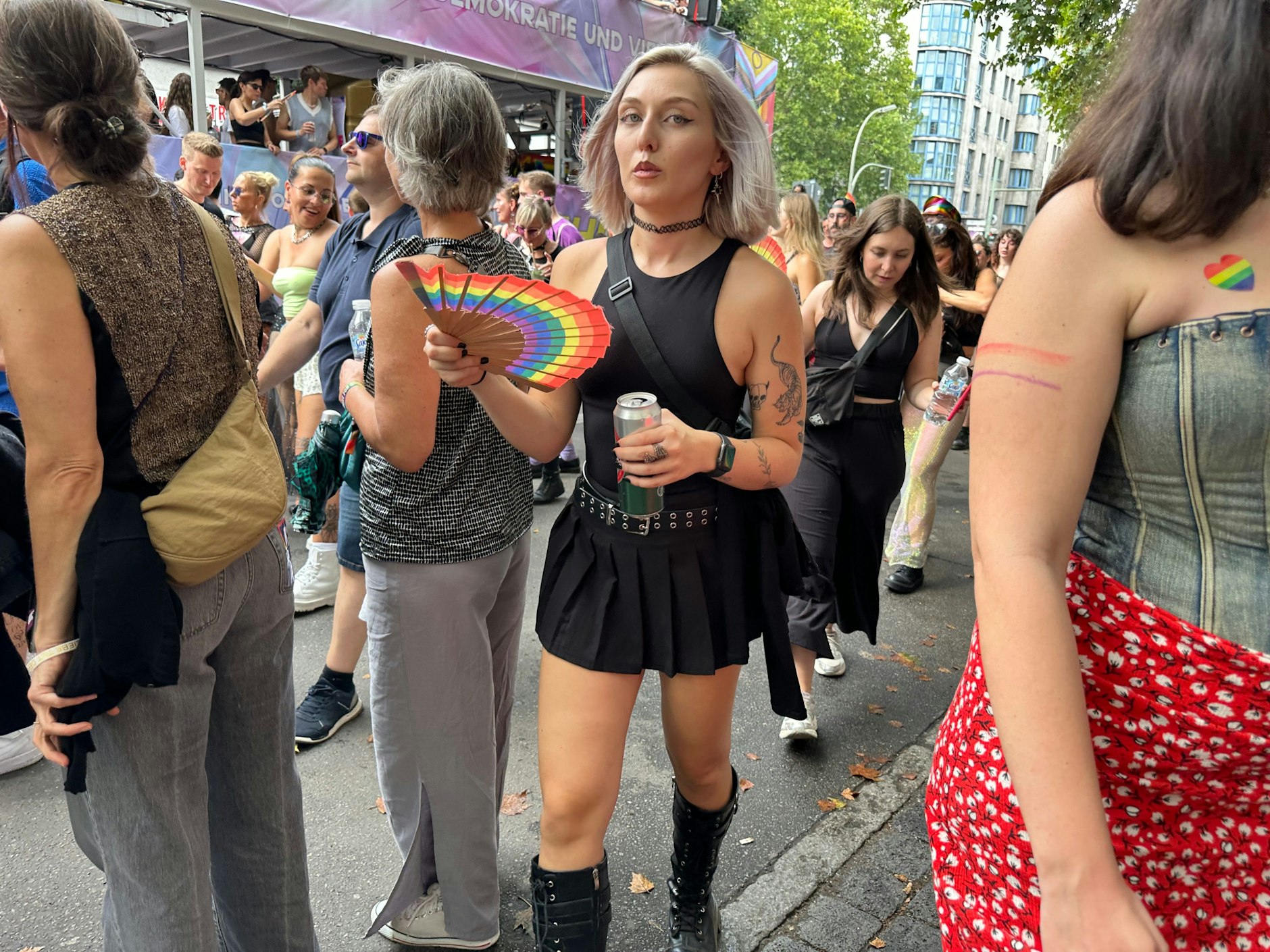 Ein kühler Blick bei heißem Wetter