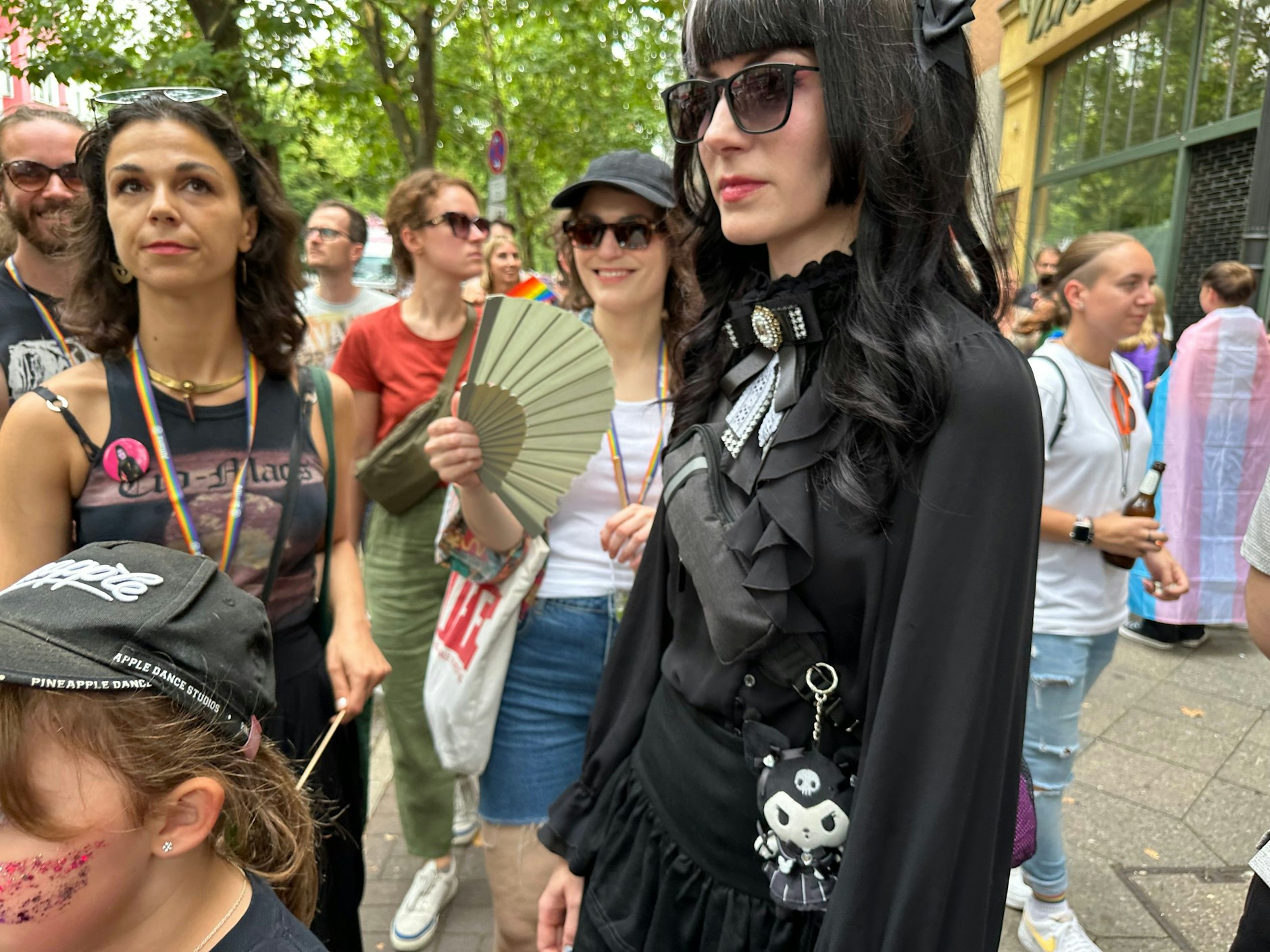 Manga-Looks waren auf der Parade einige zu sehen, wenngleich oft nur angedeutet.