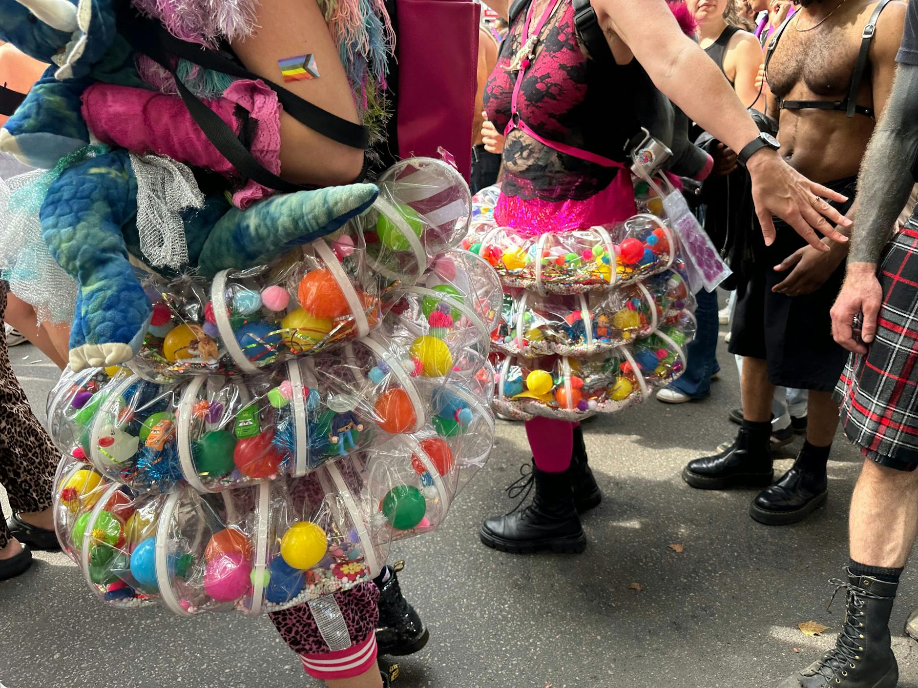 Wo ist der Münzeinwurf, um an das Spielzeug zu gelangen?