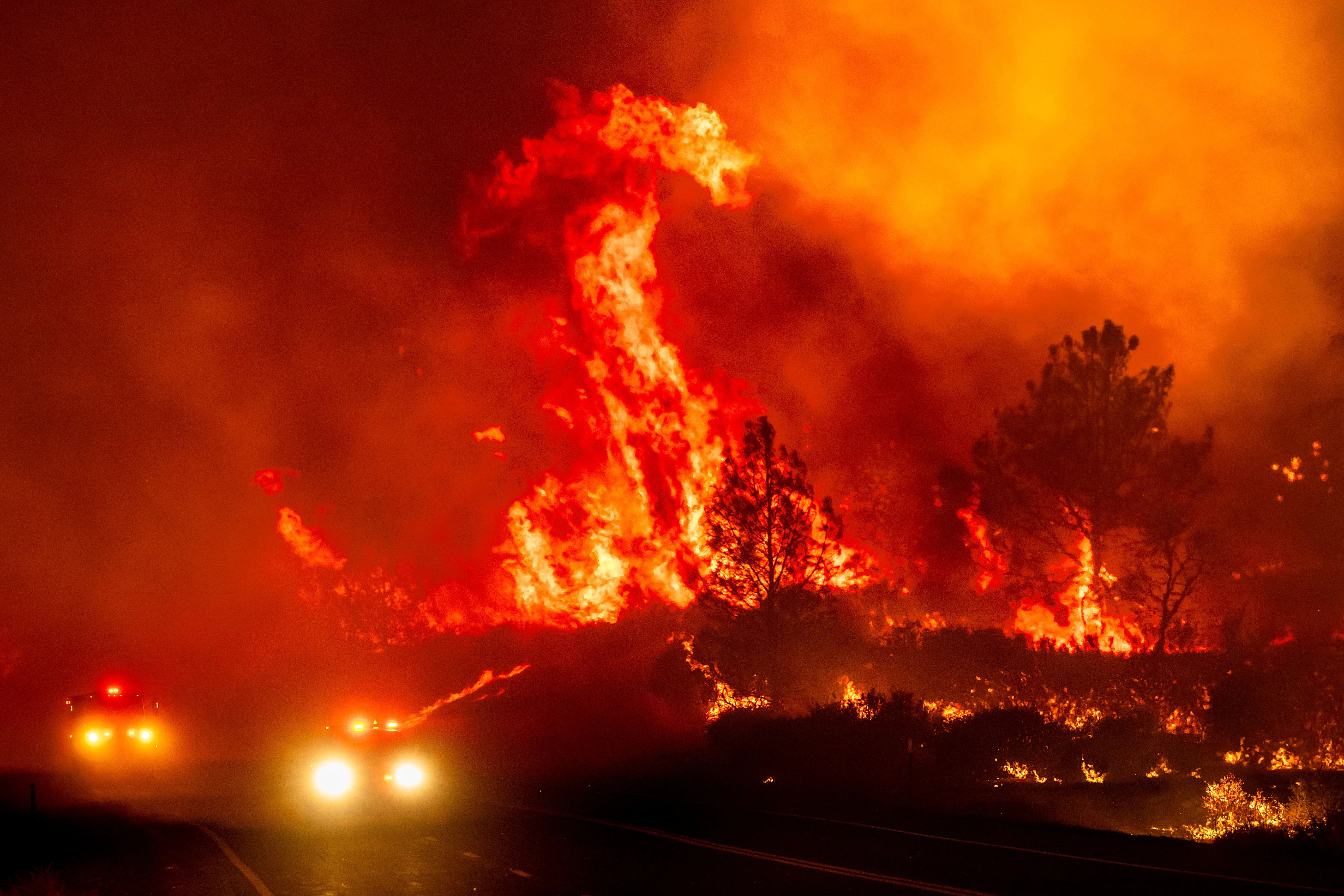 Das sogenannte Park-Feuer ist der bislang heftigste Waldbrand in Kalifornien in diesem Sommer.&nbsp;