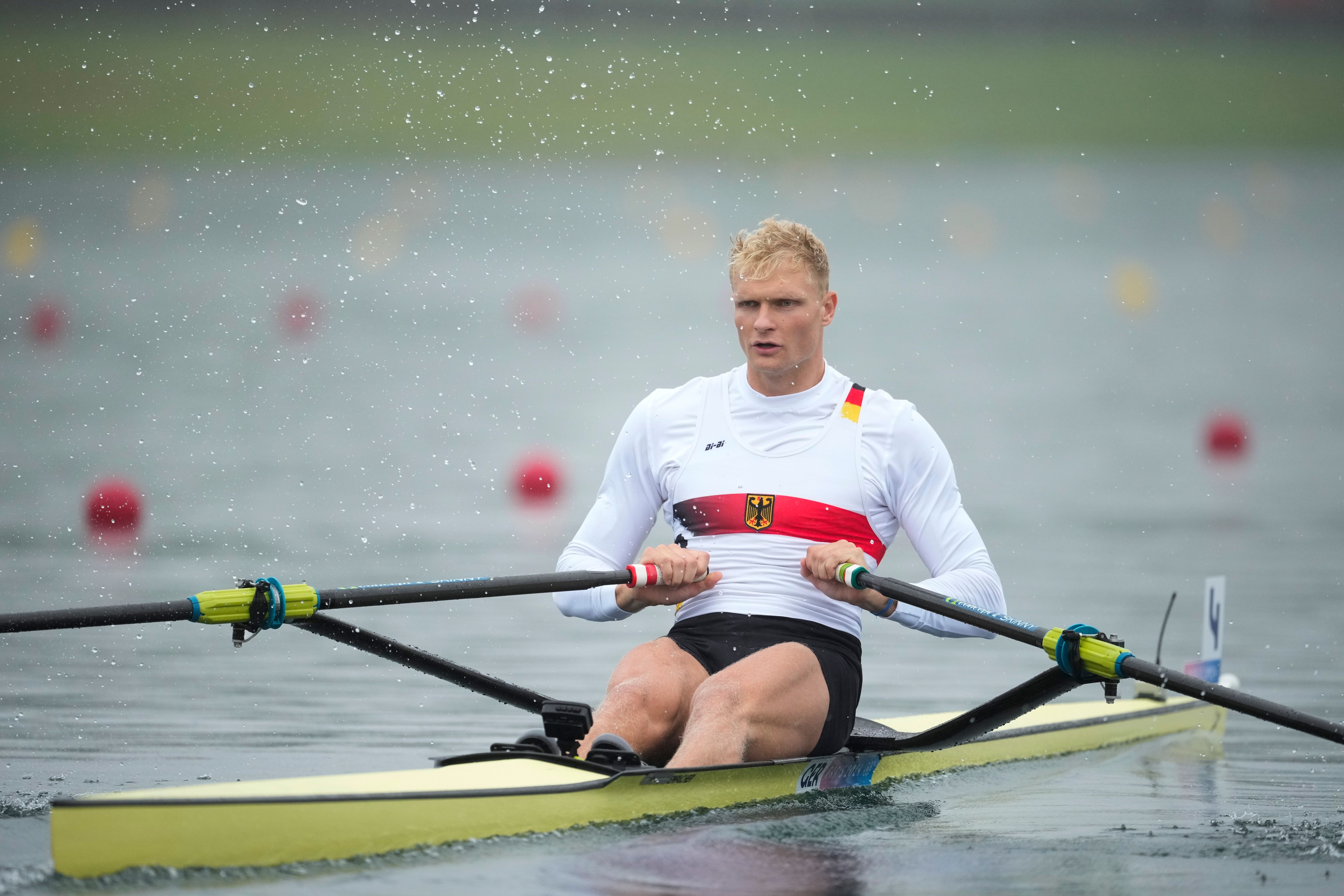 Olympia in Paris: Ruder-Weltmeister Zeidler lässt der Konkurrenz keine Chance