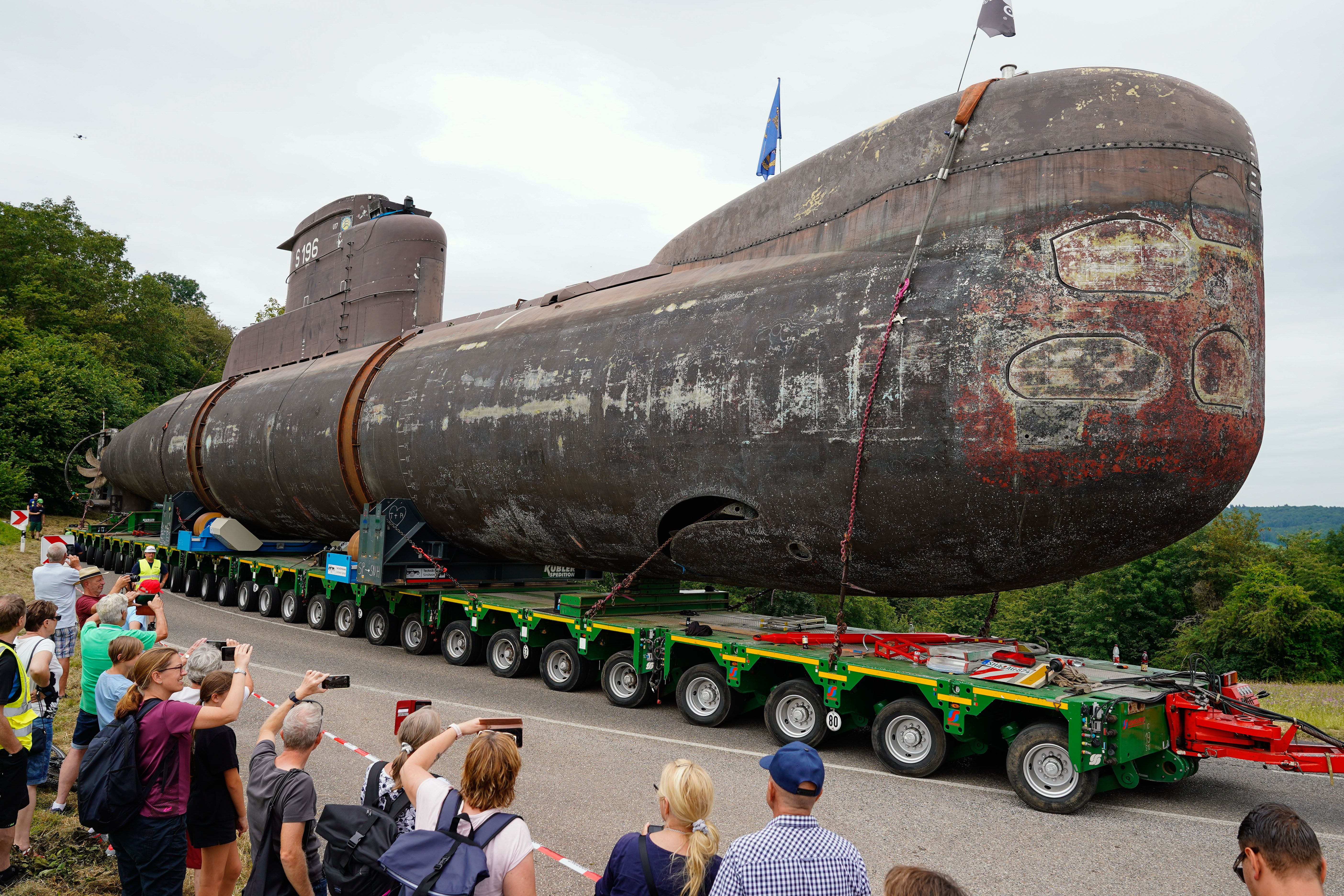 Image - Mehr als ein Jahr unterwegs: U-Boot-Transport am Ziel angekommen