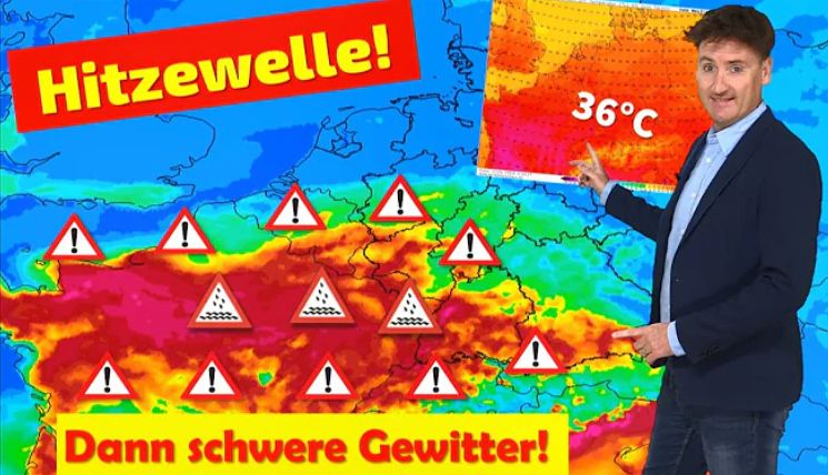 Wetter: Hitzewelle rauscht auf uns zu – dann knallt es ordentlich