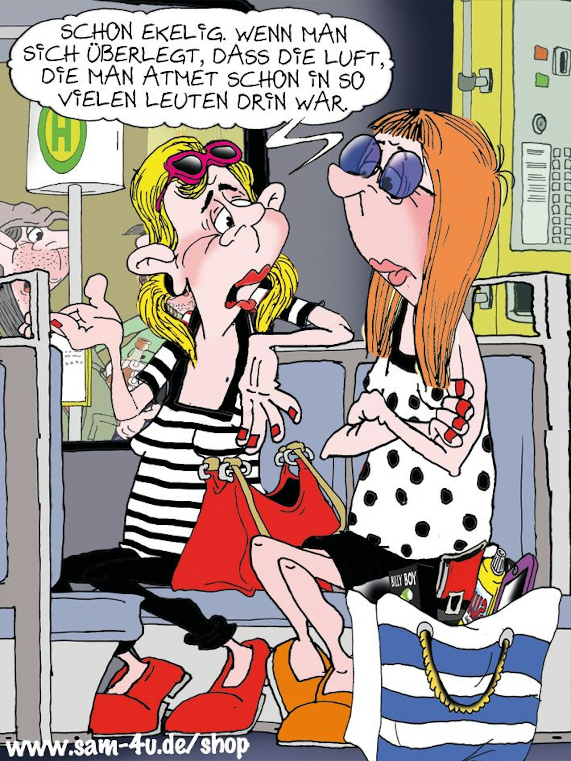 Der gezeichnete Witz des Tages: Unser täglicher Cartoon von Comic-Künstler Sam Paff.