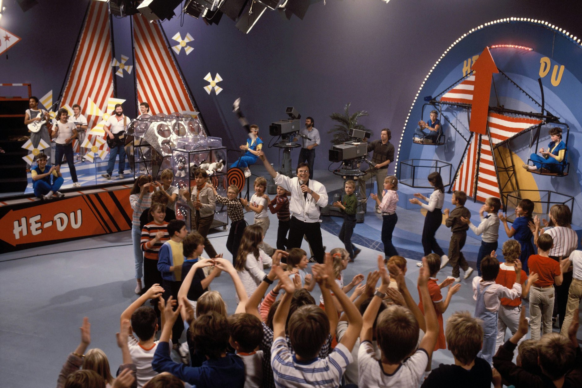 Auch Wolfgang Lippert moderierte die Kindersendung „He Du!“ im DDR-Fernsehen.