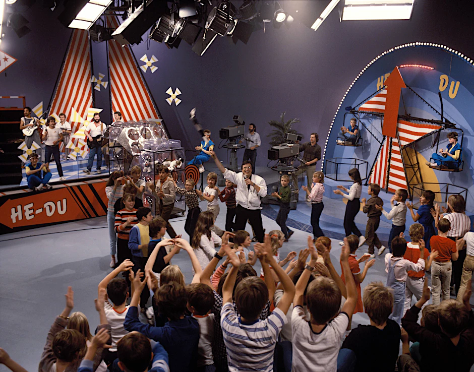 Auch Wolfgang Lippert moderierte die Kindersendung „He Du!“ im DDR-Fernsehen.