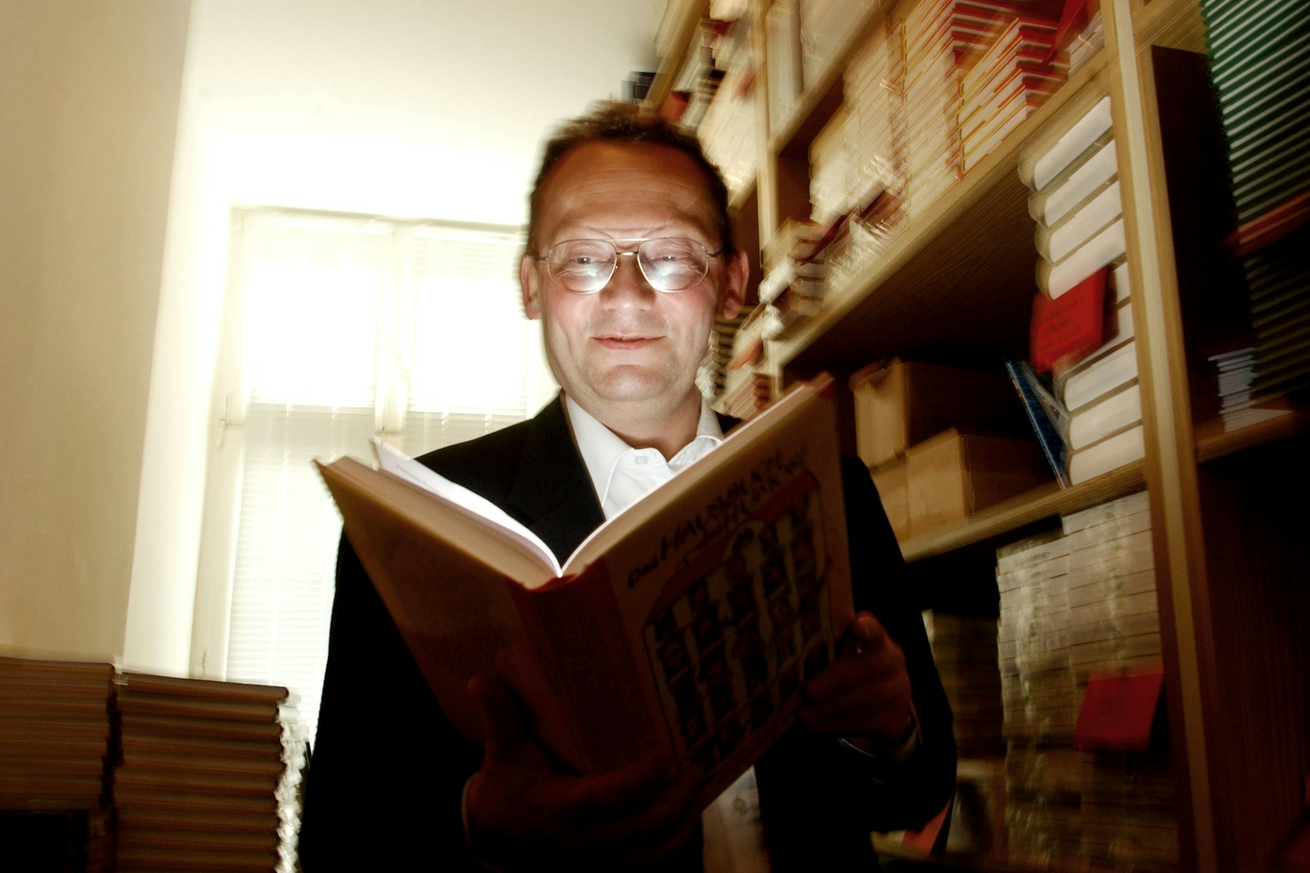 Matthias Oehme, Chef des Eulenspiegel-Verlages