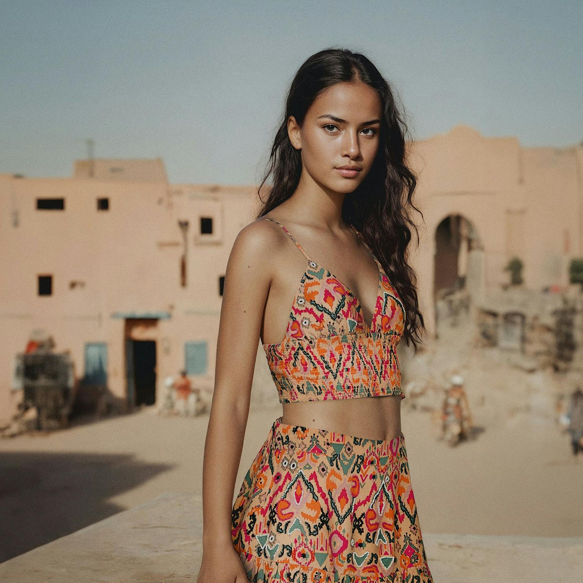 Nur die Kleidung ist echt: Mango wirbt mit KI-Models