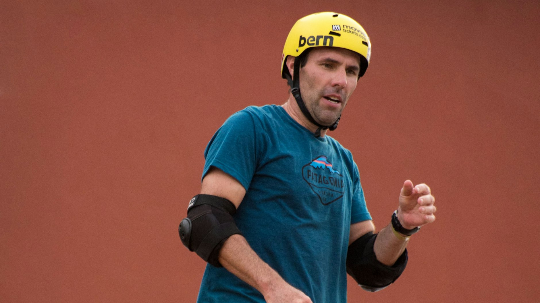 Andy MacDonald bei einem Wettkampf vor den Olympischen Spielen.