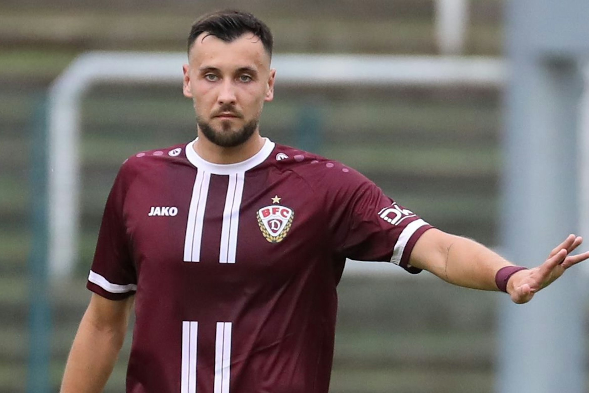 Trotz der Auftakt-Niederlage gegen Jena behält Rufat Dadashov vom BFC Dynamo die Ruhe und setzt auf harte Arbeit.