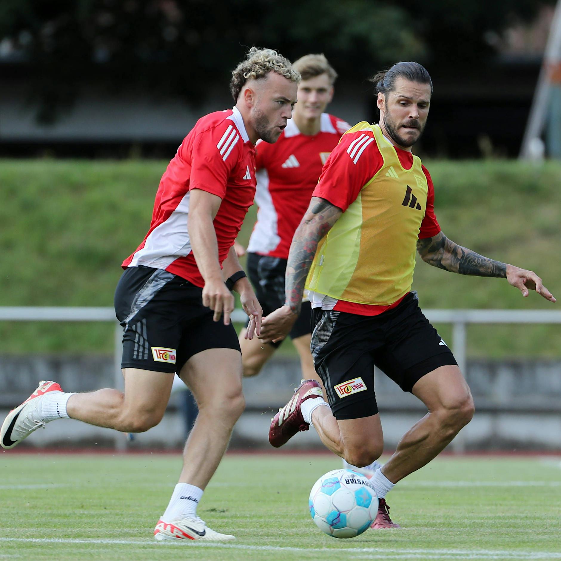 Da kiekste: Benedict Hollerbach hat beim 1. FC Union Hammerziele!