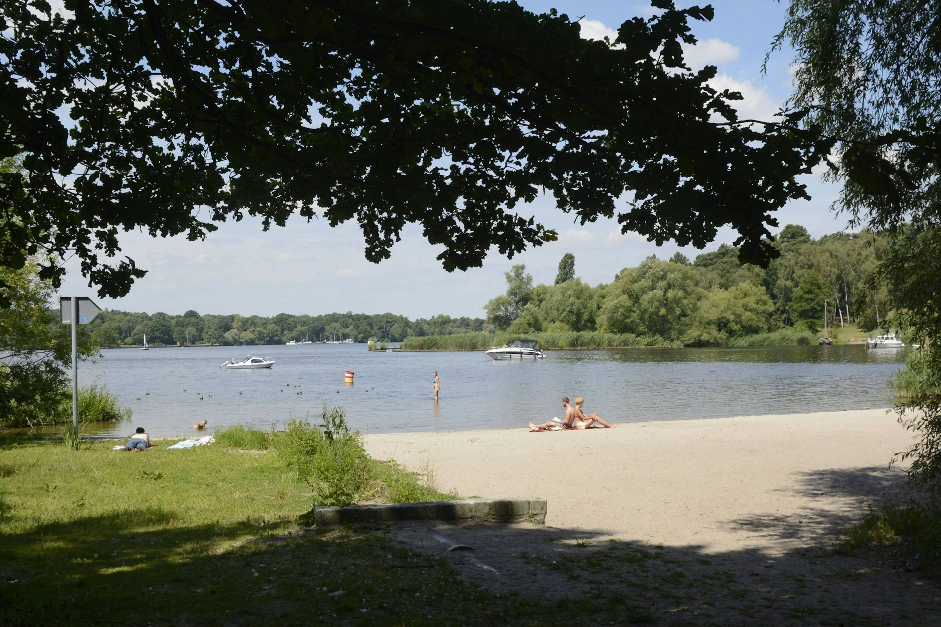 <strong></strong>Die Lieper Bucht an der Unterhavel sollte im Moment gemieden werden.