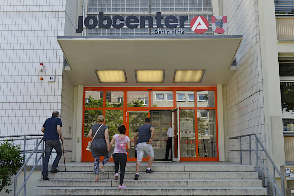 Das Jobcenter in Berlin-Wedding: Die Hauptstadt hat die zweithöchste Arbeitslosenquote in ganz Deutschland.