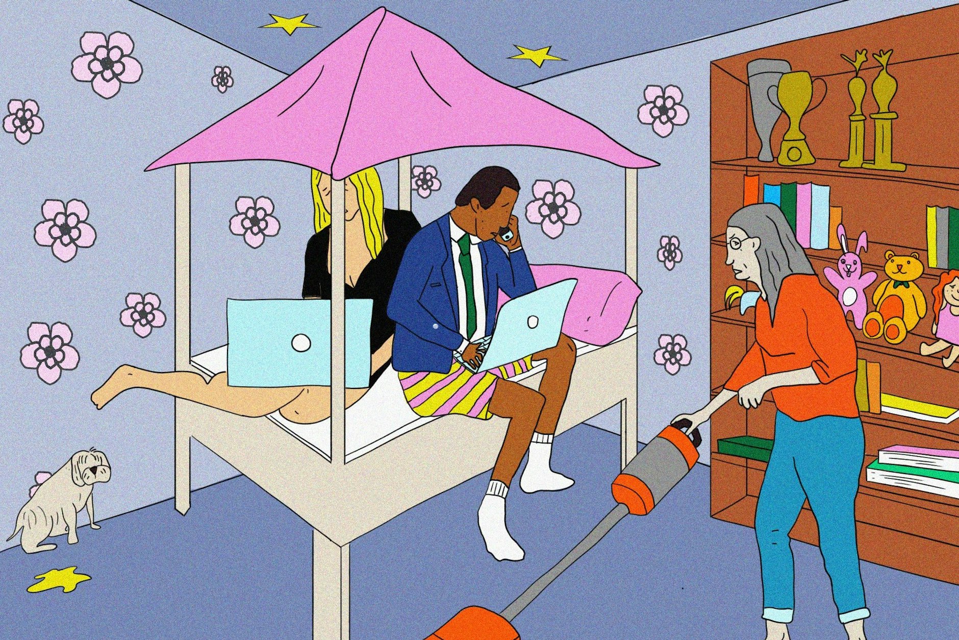 Wenn junge Paare immer noch bei Mama und Papa leben müssen ...