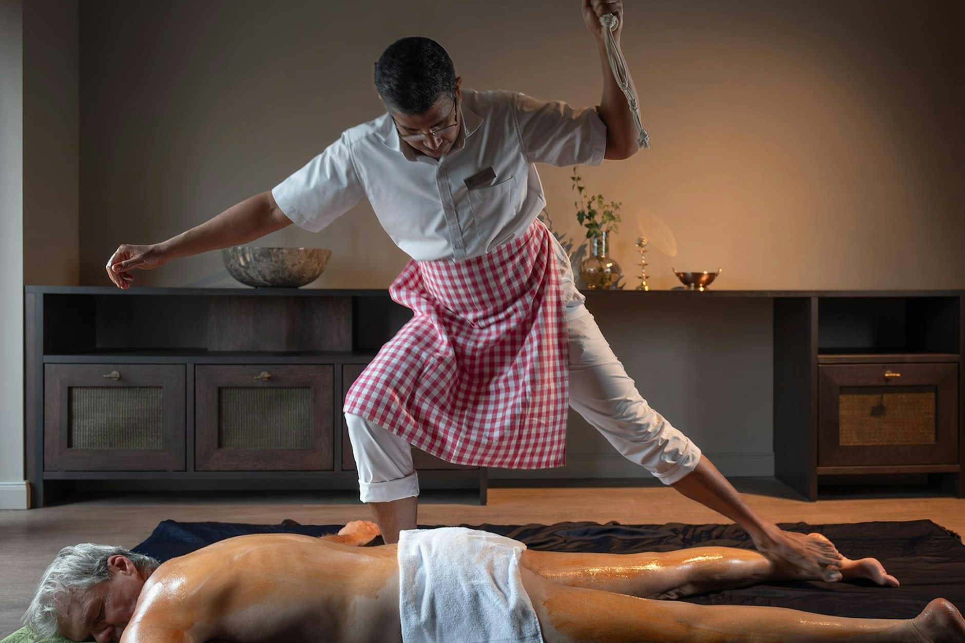 Ayurvedische Behandlungen gehören zum Kernangebot des Resorts.