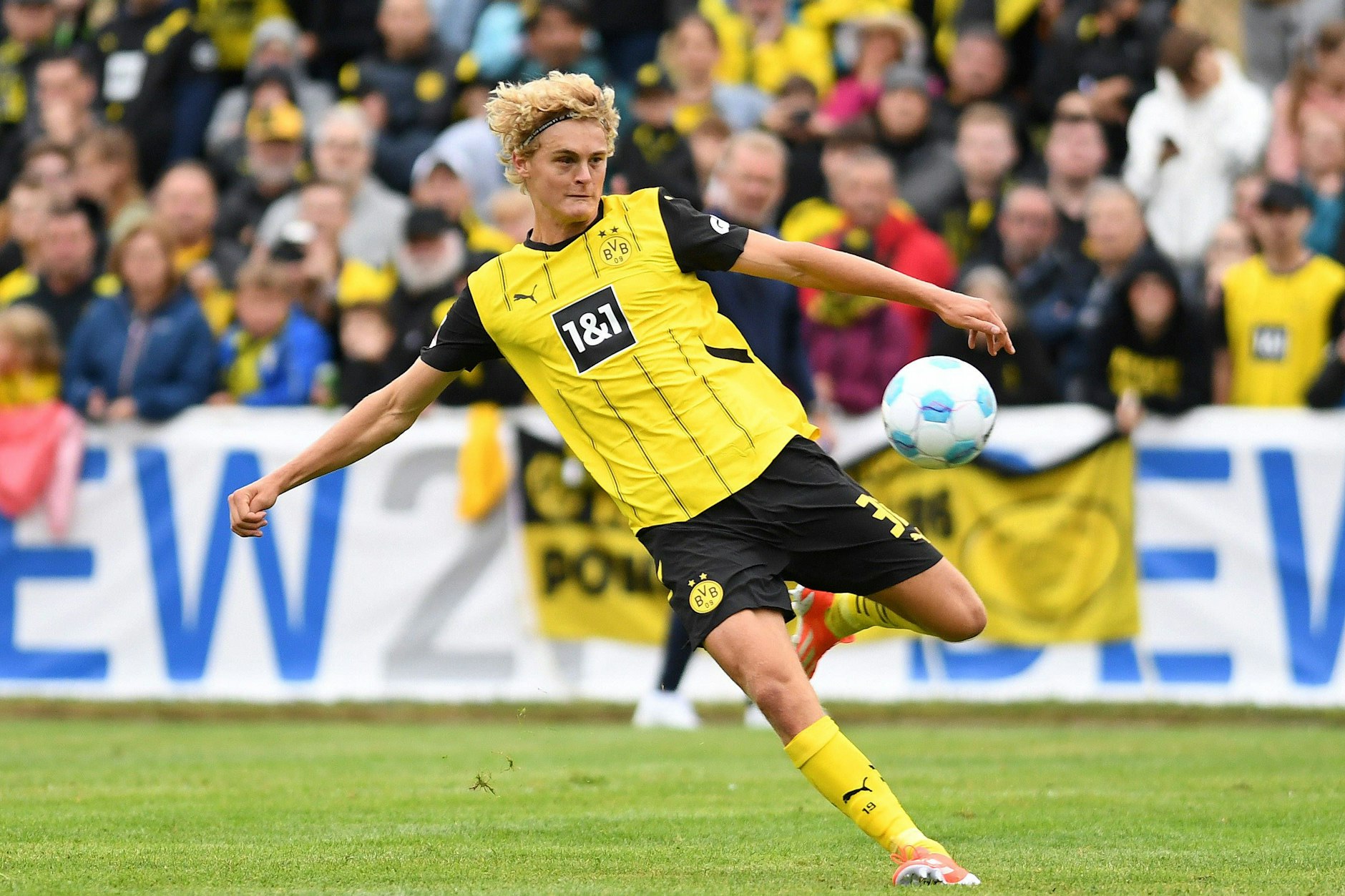 Tom Rothe (19) absolviert die Vorbereitung beim BVB&nbsp;– und soll beim 1. FC Union ganz oben auf der Einkaufsliste stehen.