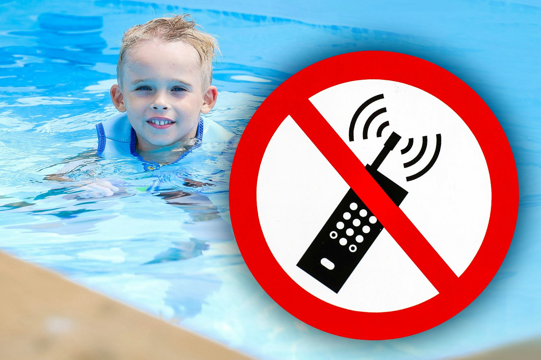 Weil viele Eltern am Smartphone herumspielen und ihre Kinder unbeaufsichtigt lassen, geht ein Hamburger Freibad gegen die Handy-Eltern vor.