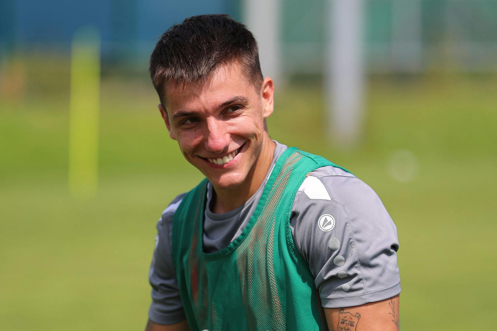 Ben Meyer vom BFC Dynamo freut sich schon diebisch auf das Duell mit seinem großen Bruder, der Trainer von Babelsberg 03 ist.