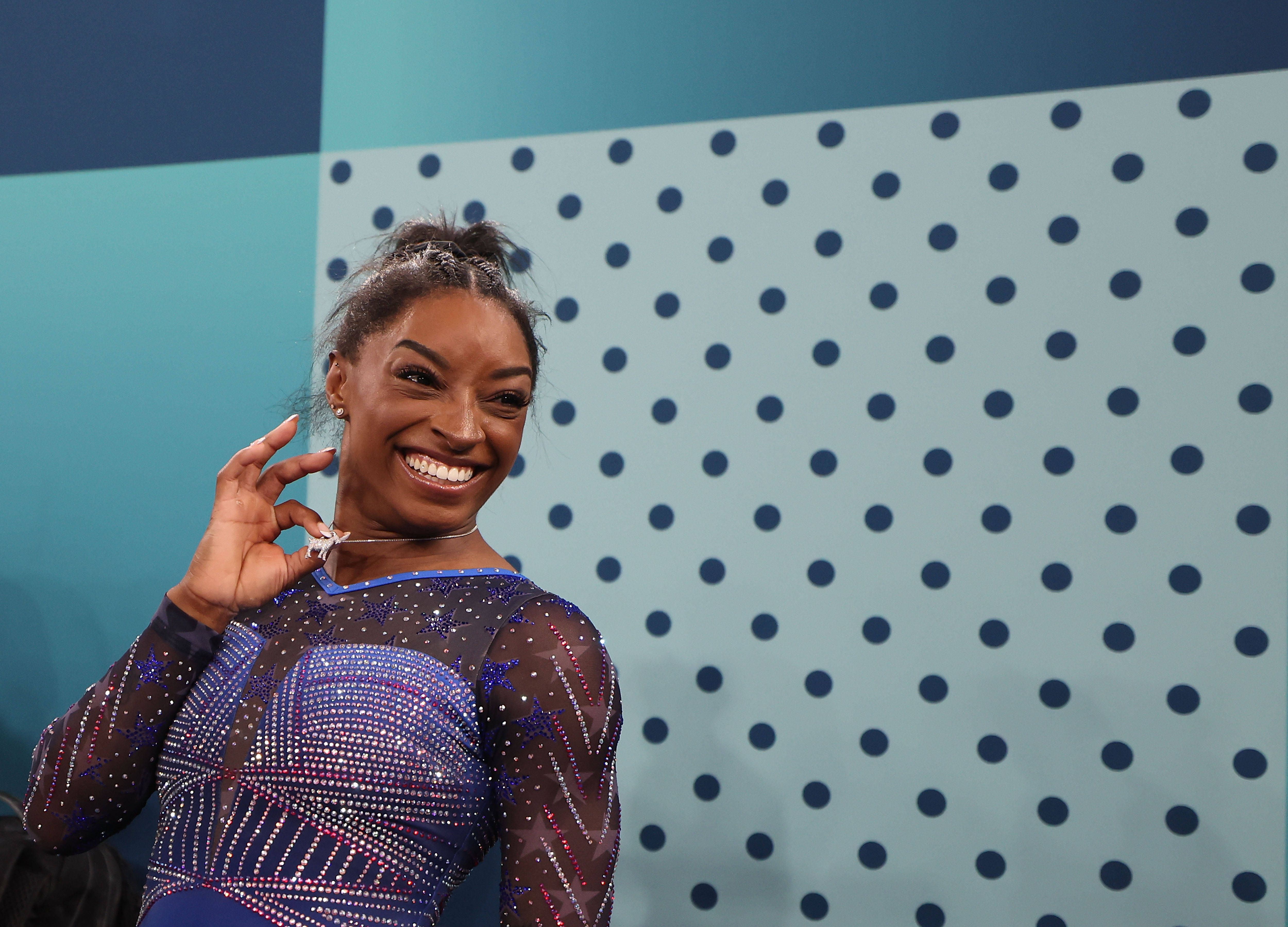 Olympiasiegerin Simone Biles veräppelt Donald Trump: „Ich liebe meinen schwarzen Job“