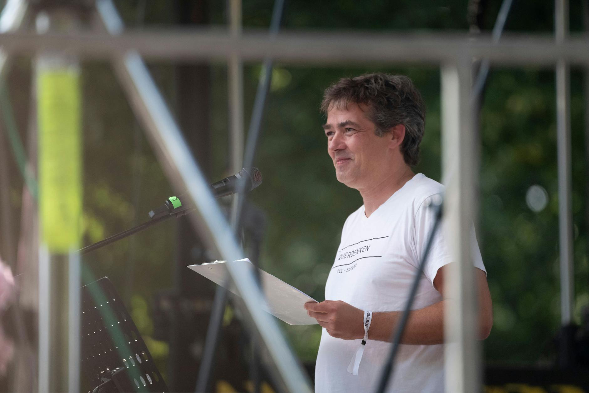 „Querdenken“-Initiator Michael Ballweg steht ab Oktober vor Gericht.