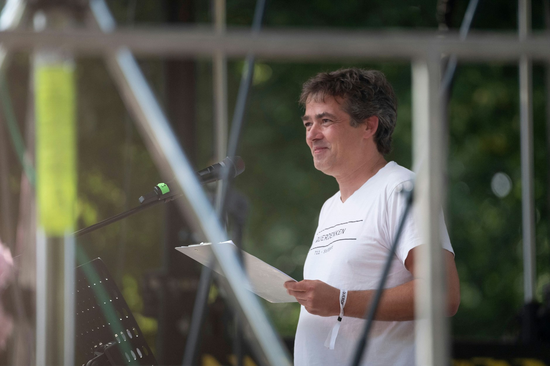 „Querdenken“-Initiator Michael Ballweg steht ab Oktober vor Gericht.