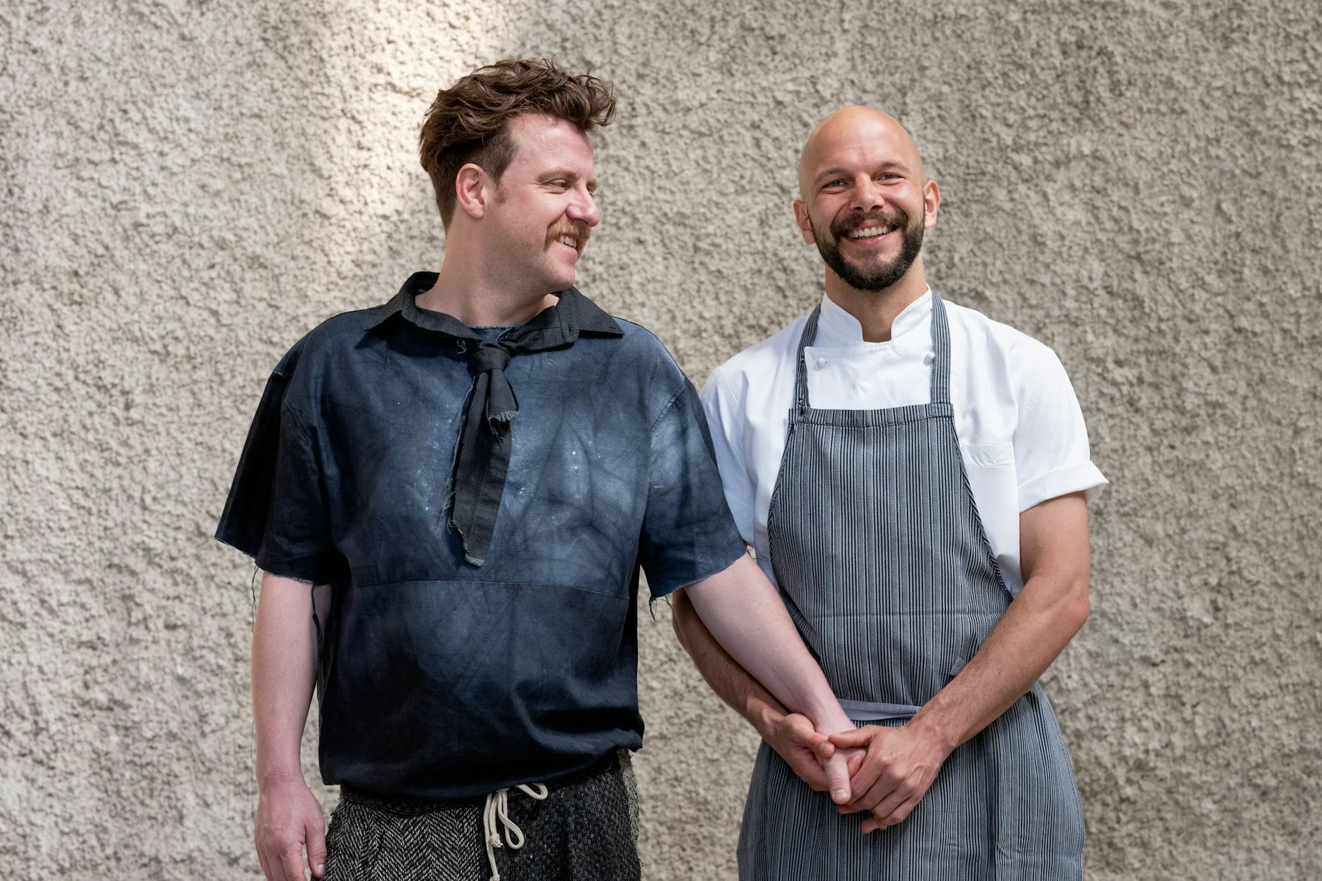 Halten zusammen: Billy Wagner (l.) und der Küchendirektor des Nobelhart &amp; Schmutzig, Micha Schäfer.
