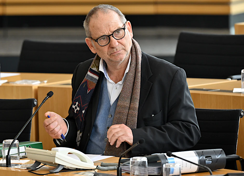 Thüringens Umweltminister und Grünen-Spitzenkandidat Bernhard Stengele hat die AfD angezeigt