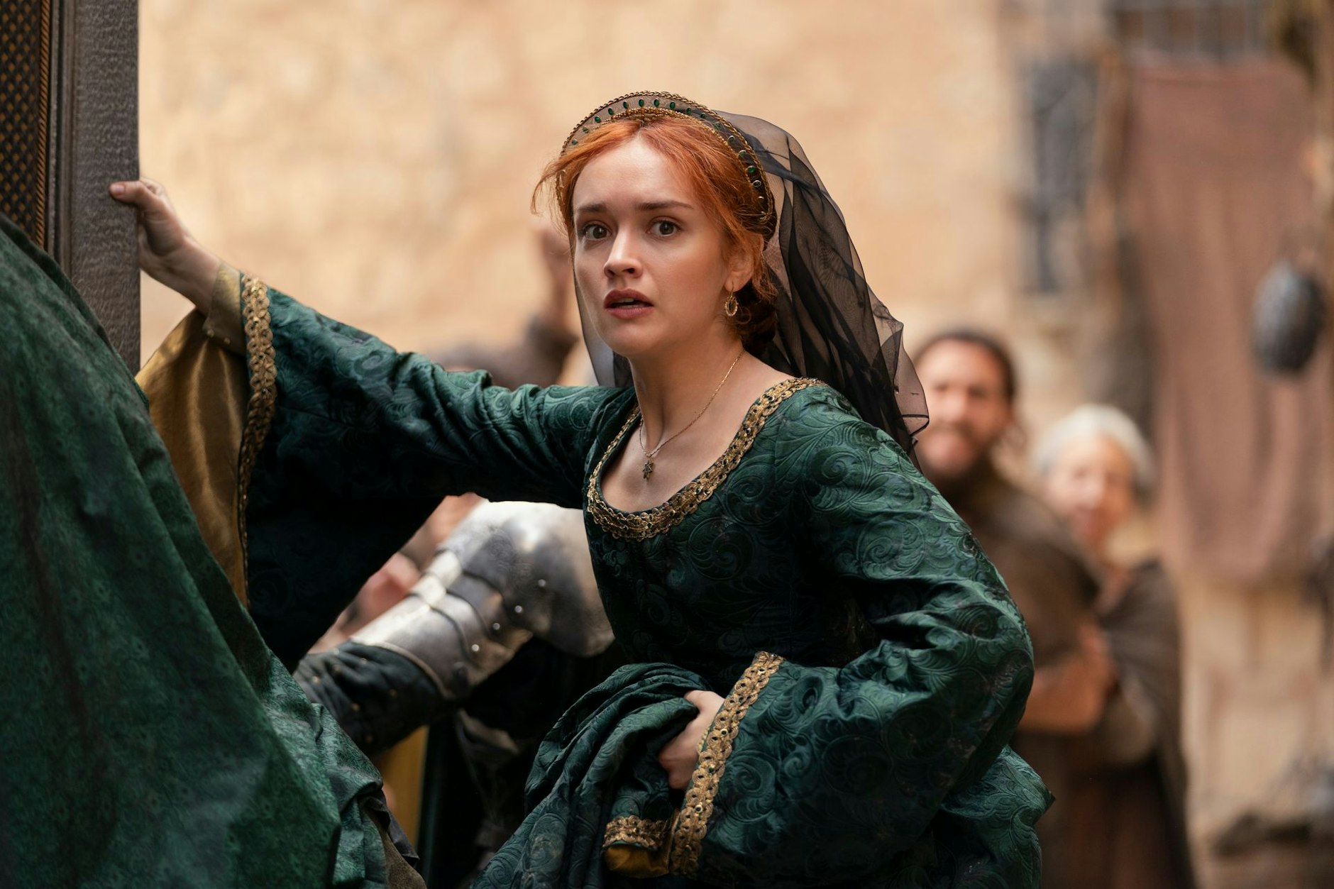Olivia Cooke spielt Alicent, Rhaenyras Kinderfreundin, die zur Widersacherin wird.