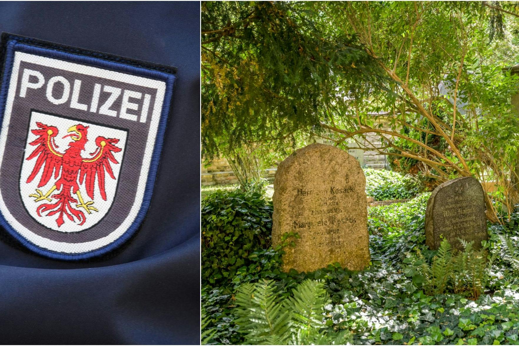 Schock und Empörung: Auf dem Neuen Friedhof in der Heinrich-Mann-Allee in Potsdam wurden 81 Grabsteine mit Kot beschmiert. Die Polizei hat Anzeigen wegen Störung der Totenruhe aufgenommen und sucht jetzt nach Zeugen. Wer tut sowas? (Symbolbild)