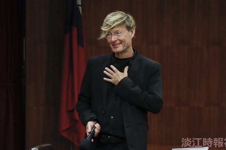 Der Berliner Literaturwissenschaftler Ralf Klausnitzer am 24. März 2024 bei einem Vortrag in Taiwan – nur zwei Tage vor seinem Verschwinden.