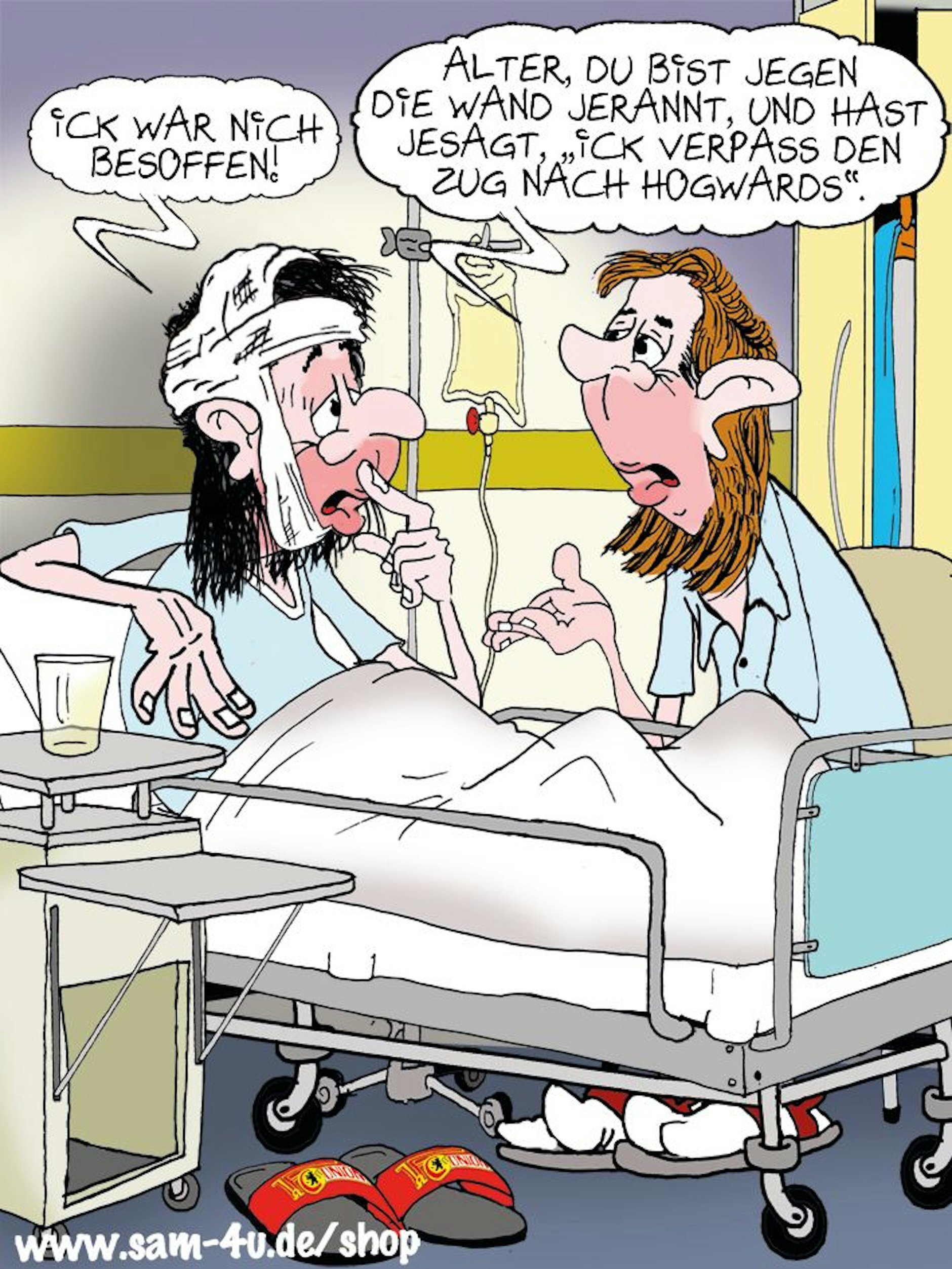 Unser Cartoon des Tages kommt auch heute von Zeichner Sam Paff.