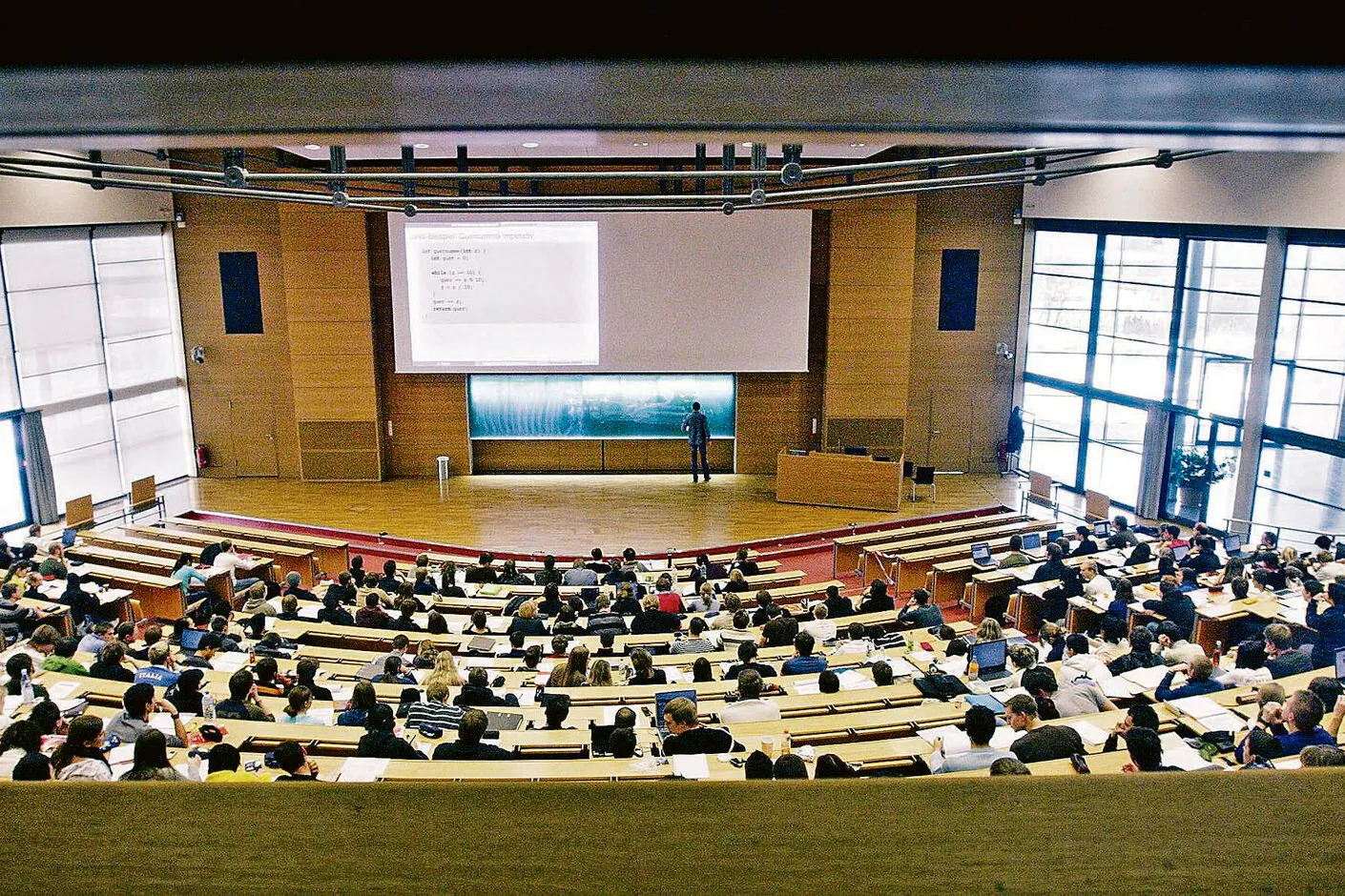 Blick in einen Hörsaal
