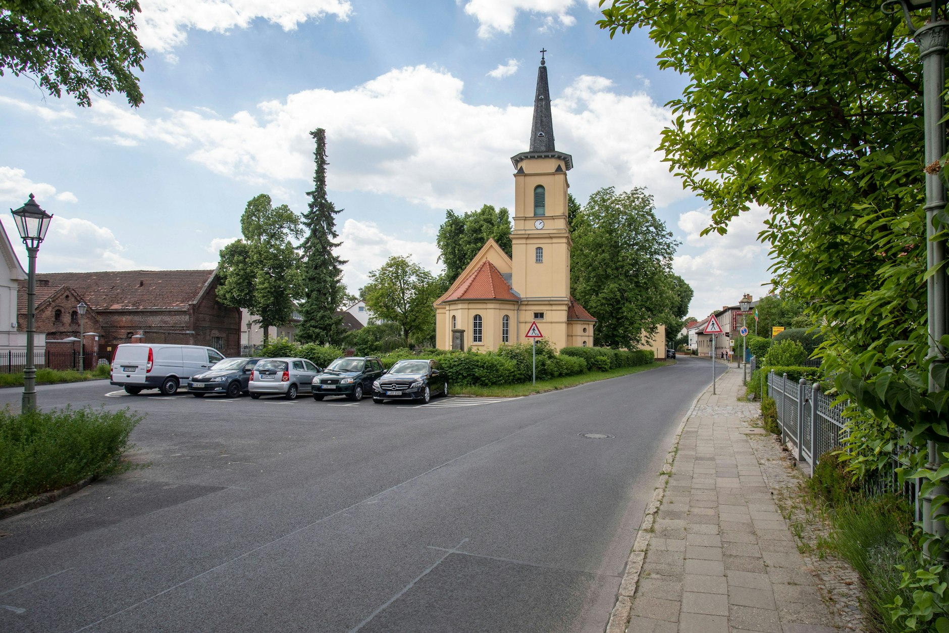 Die Dorfkirche am Dorfanger in Berlin-Bohnsdorf