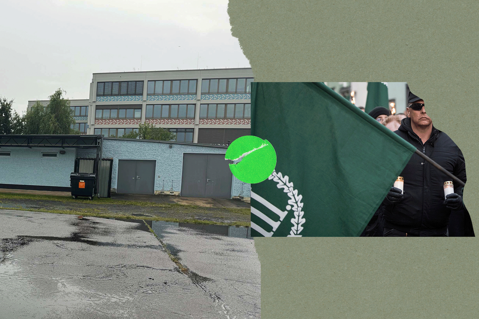 In dieser Berliner Halle trainieren offenbar Mitglieder der III.-Weg-Organisation NRJ.