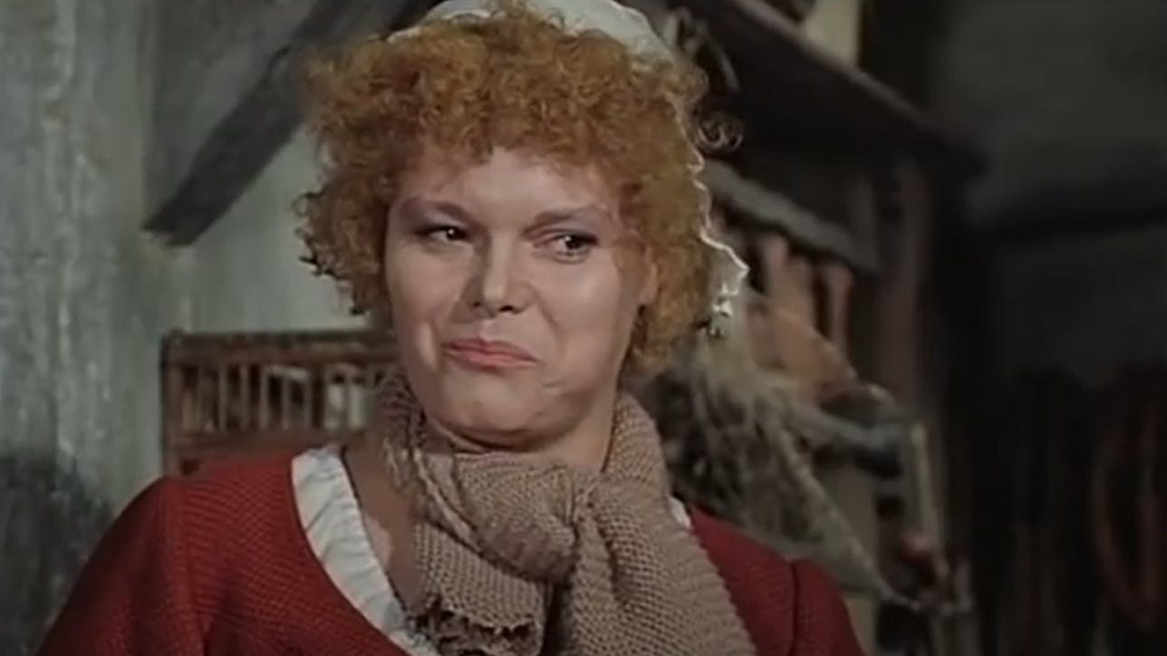 Katja Paryla spielte in „Spuk im Hochhaus“ die Rolle von Jette Deibelschmidt - die Rolle des Gauner-Mannes wurde von Heinz Rennhack übernommen.