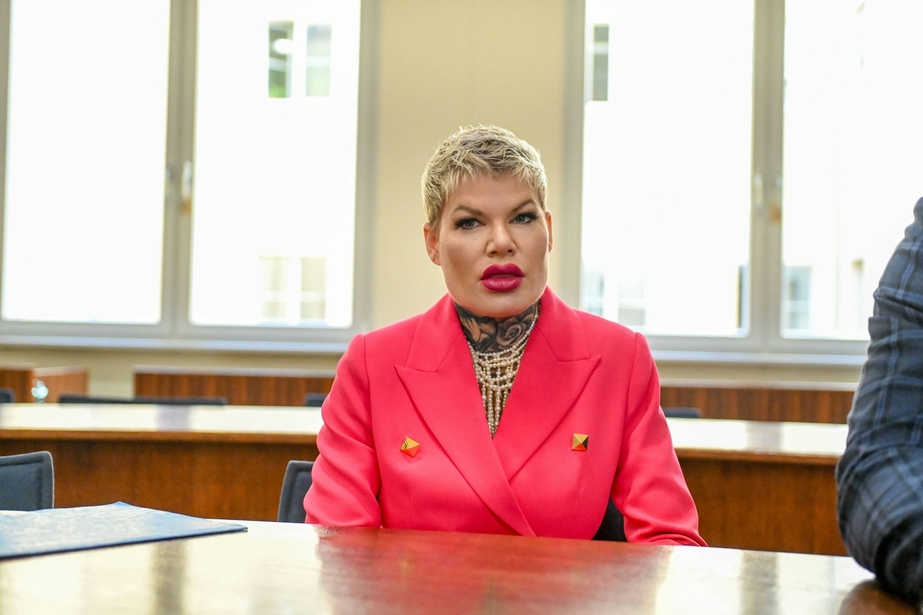 Melanie Müller am 30. Juli im Gericht.