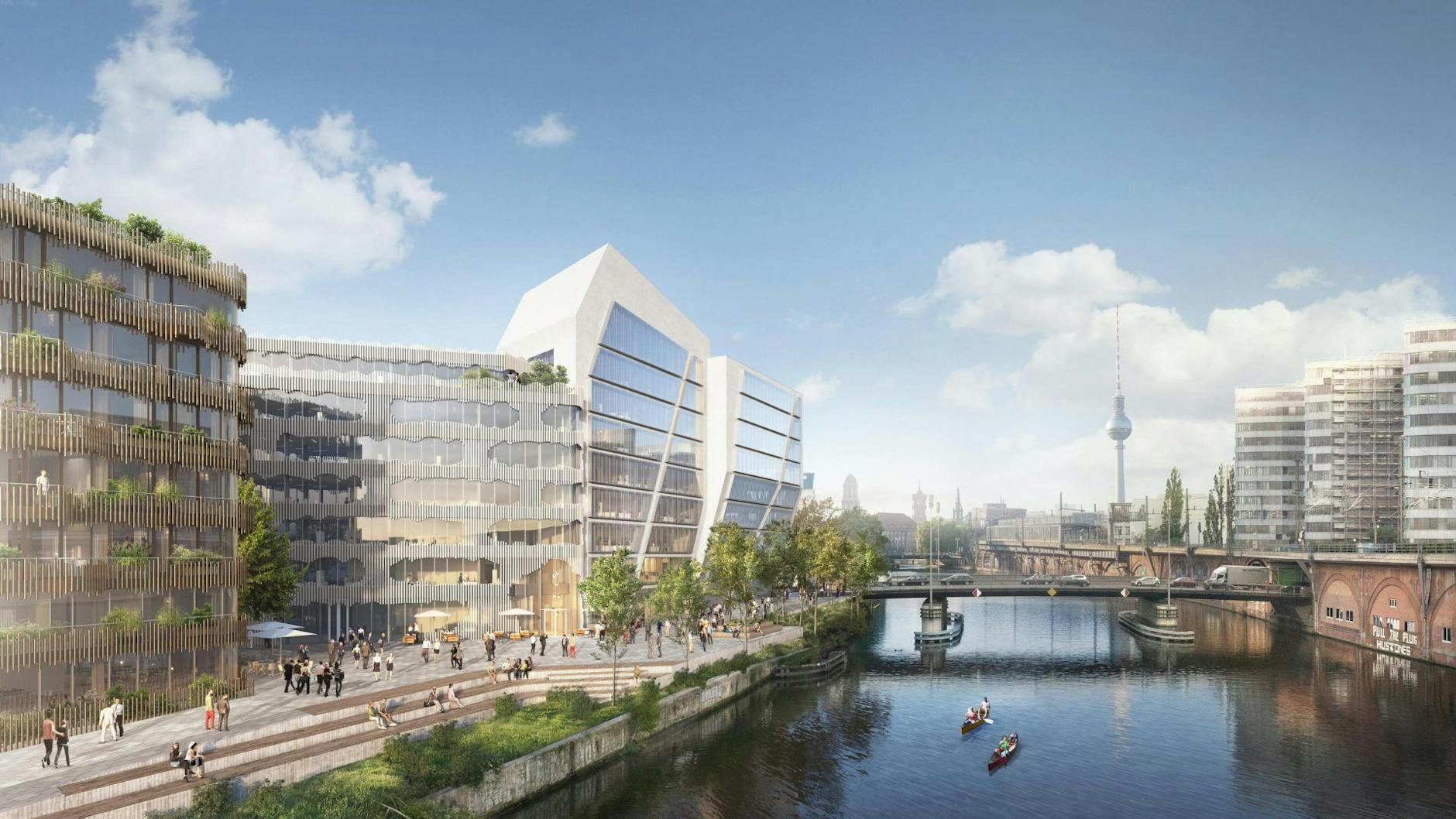 So soll das Projekt „Elements“ in Berlin-Mitte irgendwann mal aussehen. Nur wann?