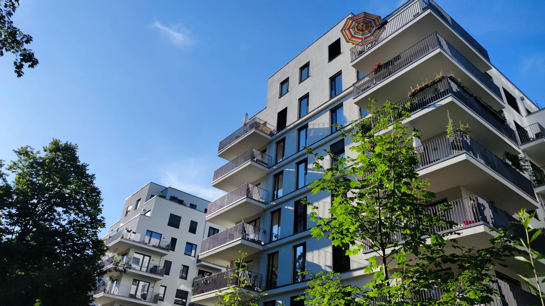 In Berlin beträgt der Aufschlag für einen Balkon schon 5,6 Prozent.